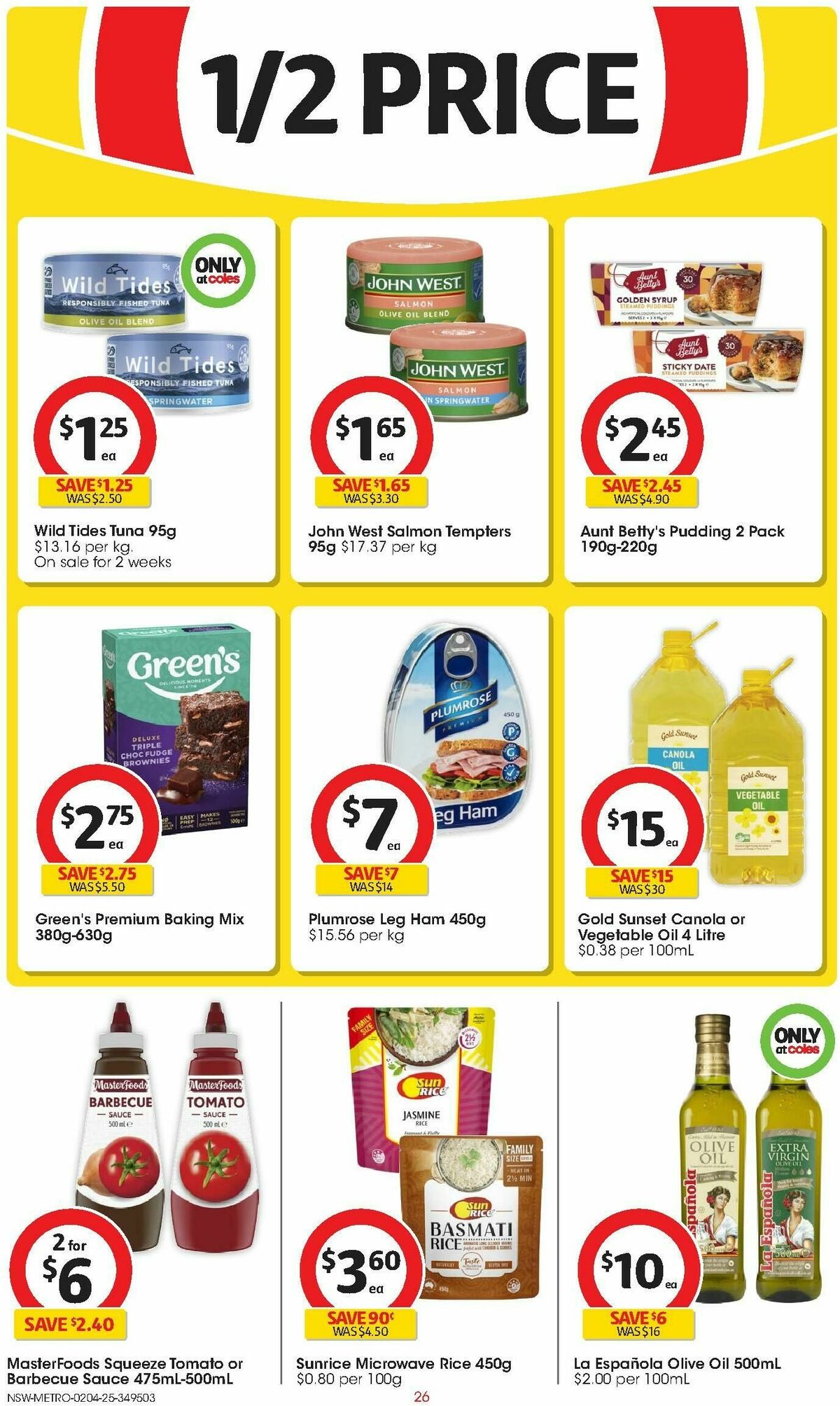 Coles Catalogues from 2 April