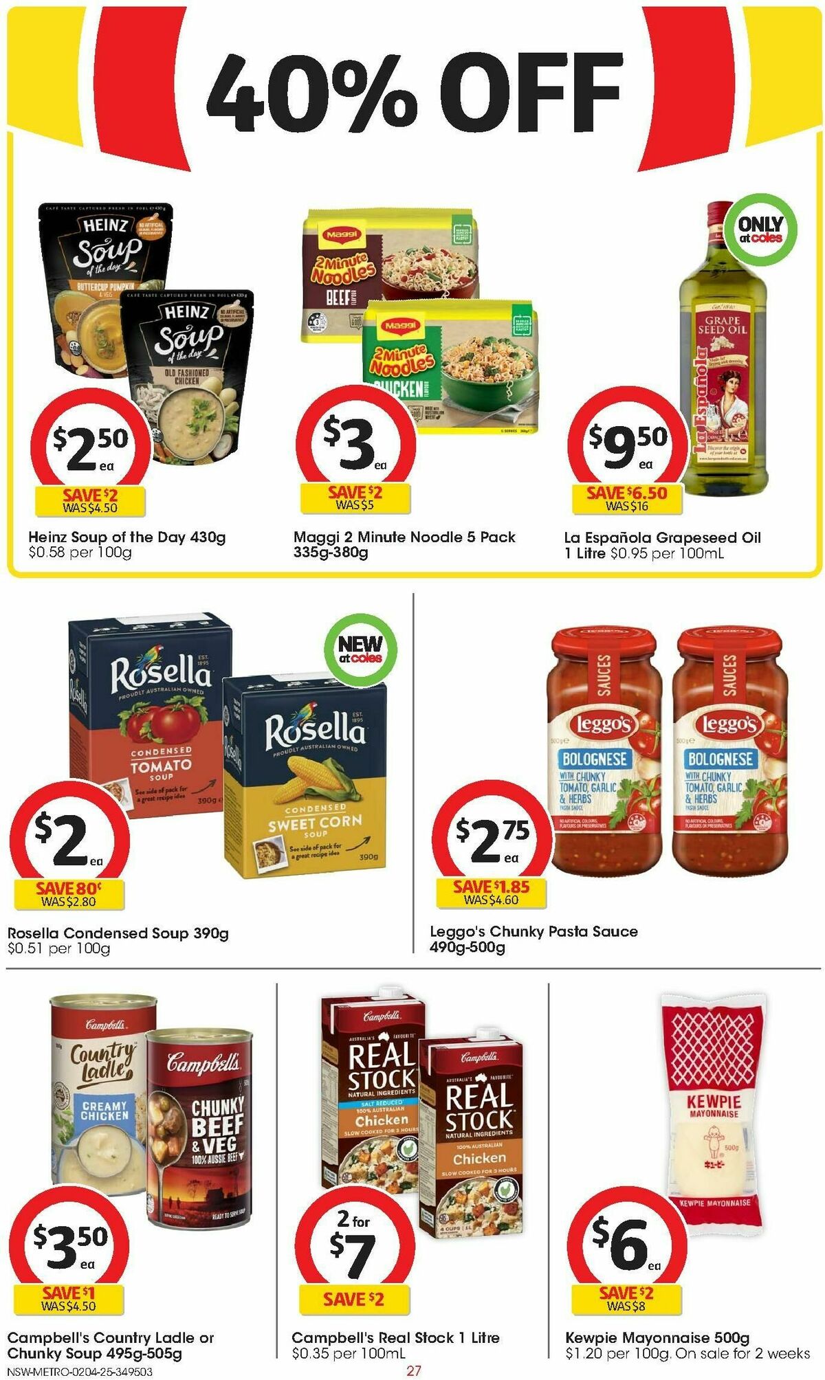 Coles Catalogues from 2 April