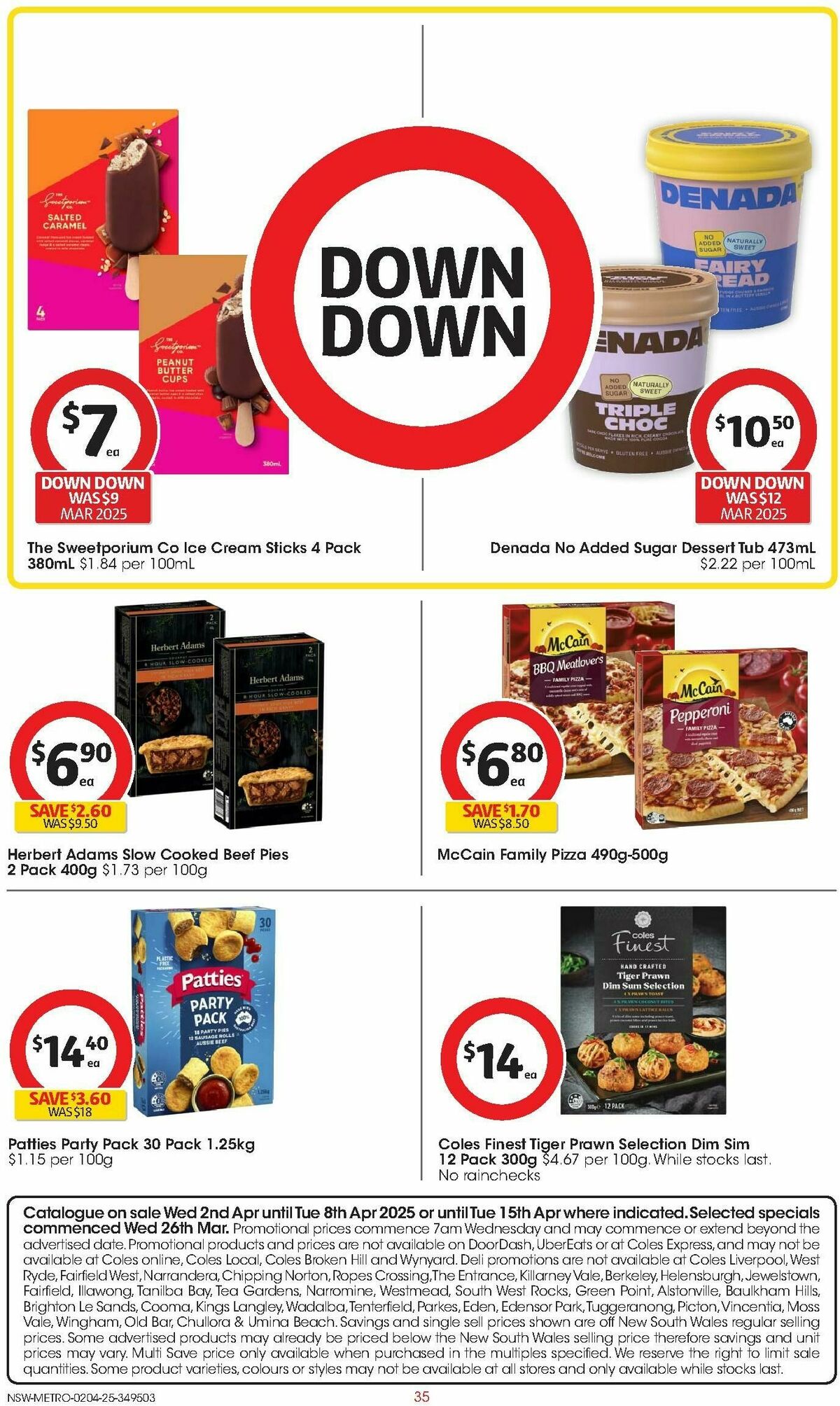 Coles Catalogues from 2 April