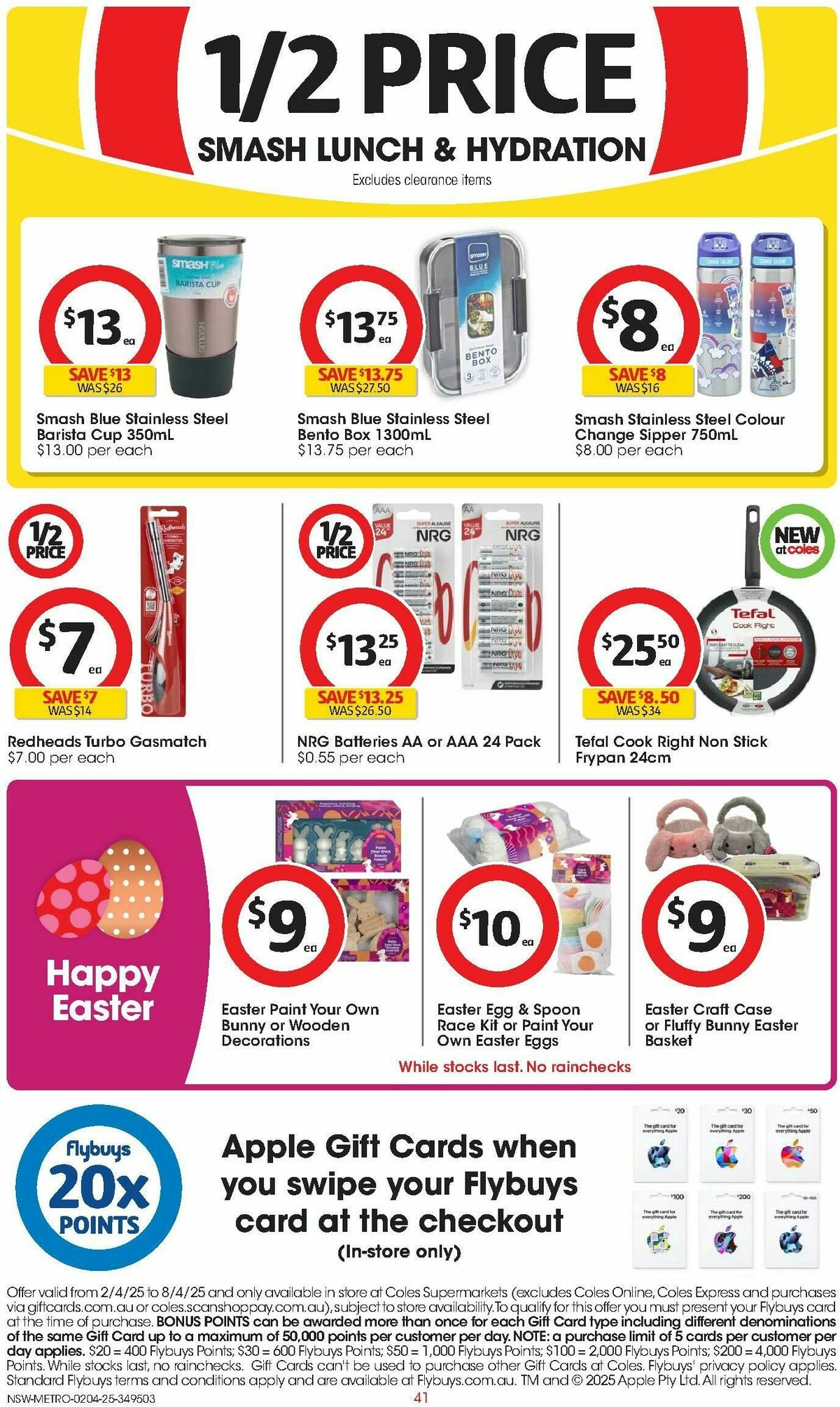 Coles Catalogues from 2 April