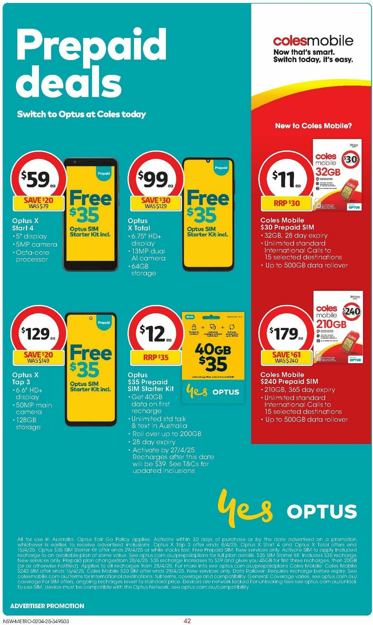 Coles Catalogues from 2 April