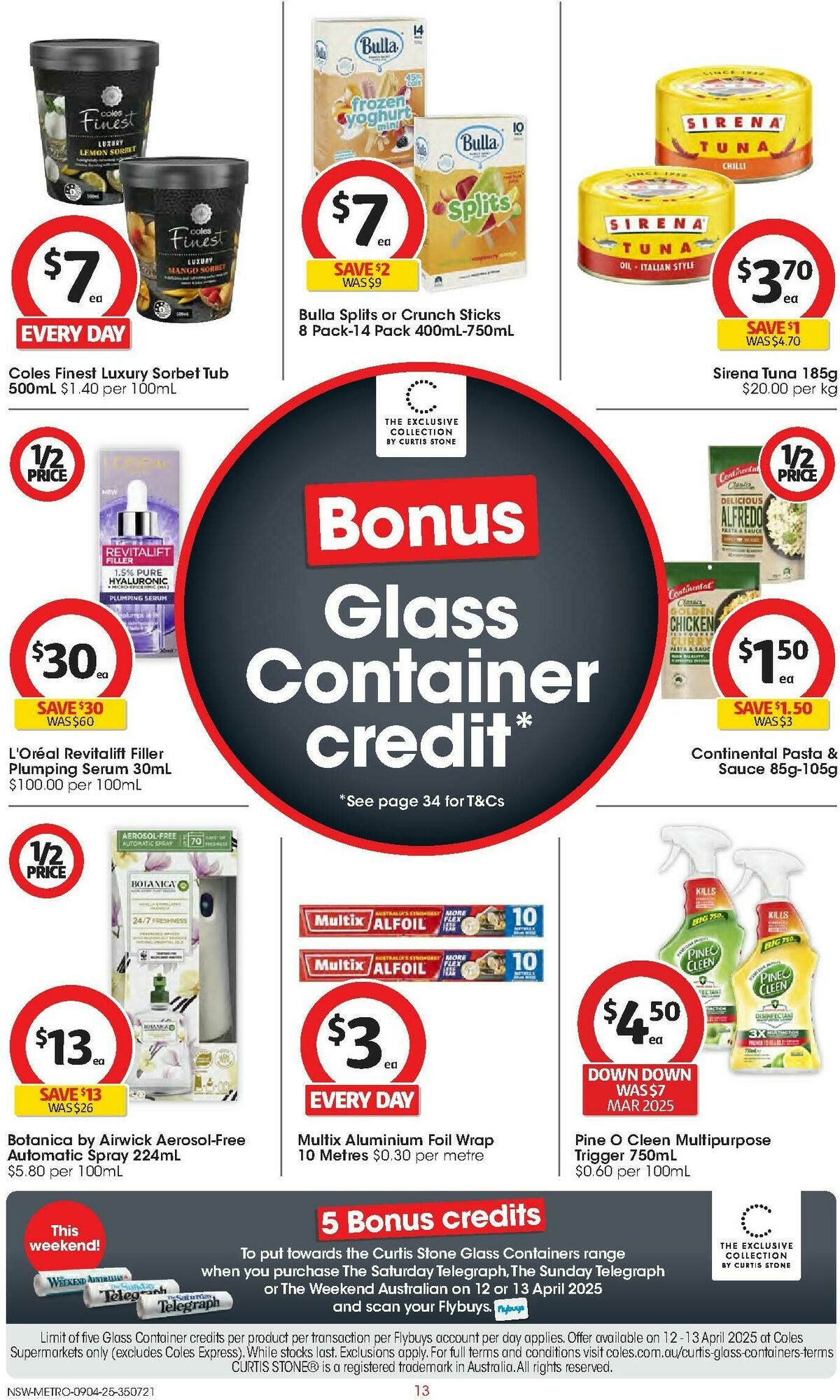 Coles Catalogues from 9 April
