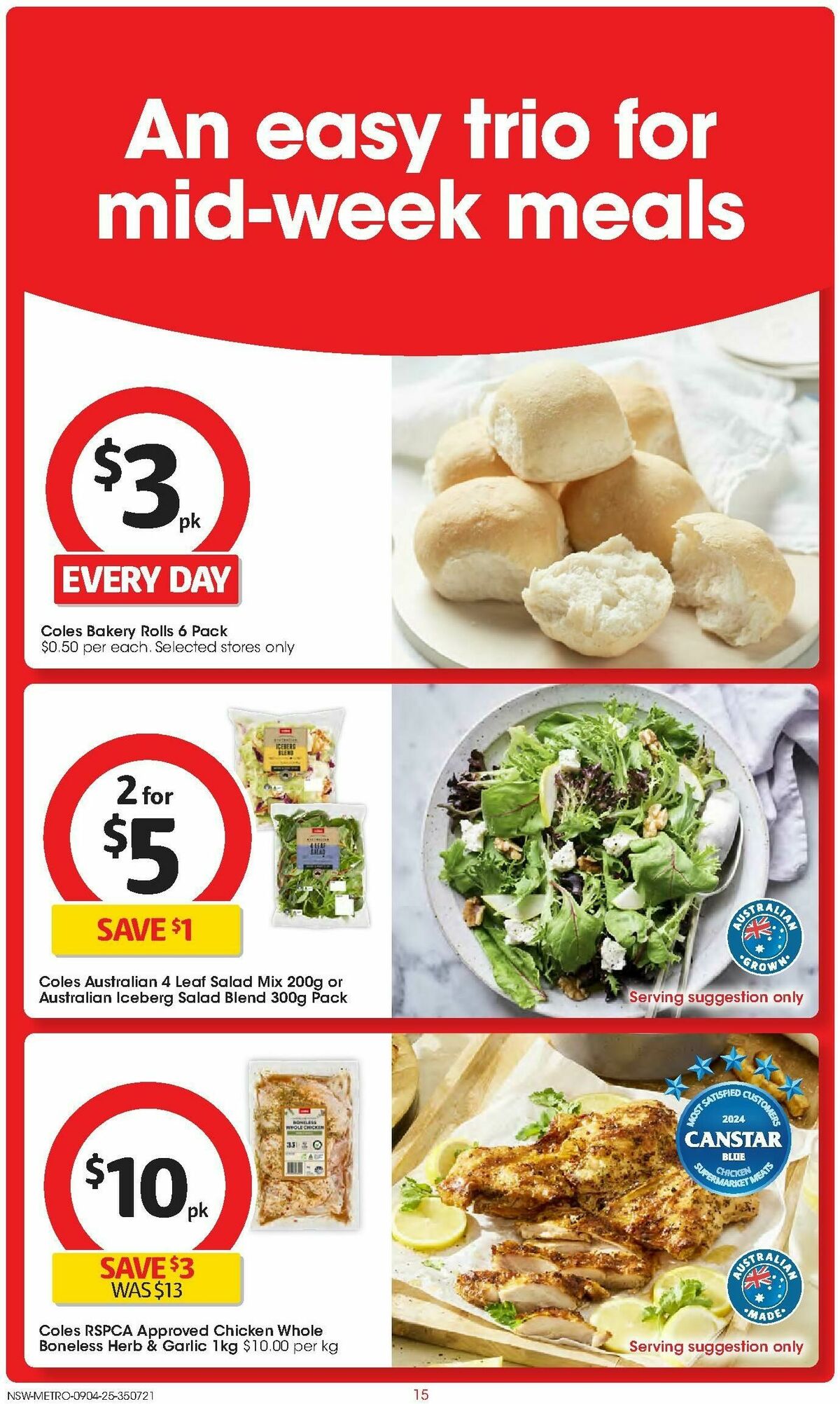 Coles Catalogues from 9 April