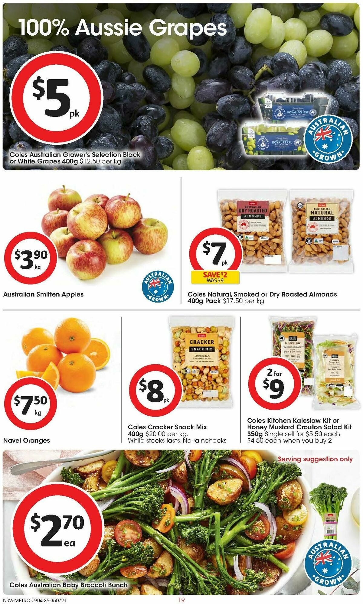 Coles Catalogues from 9 April