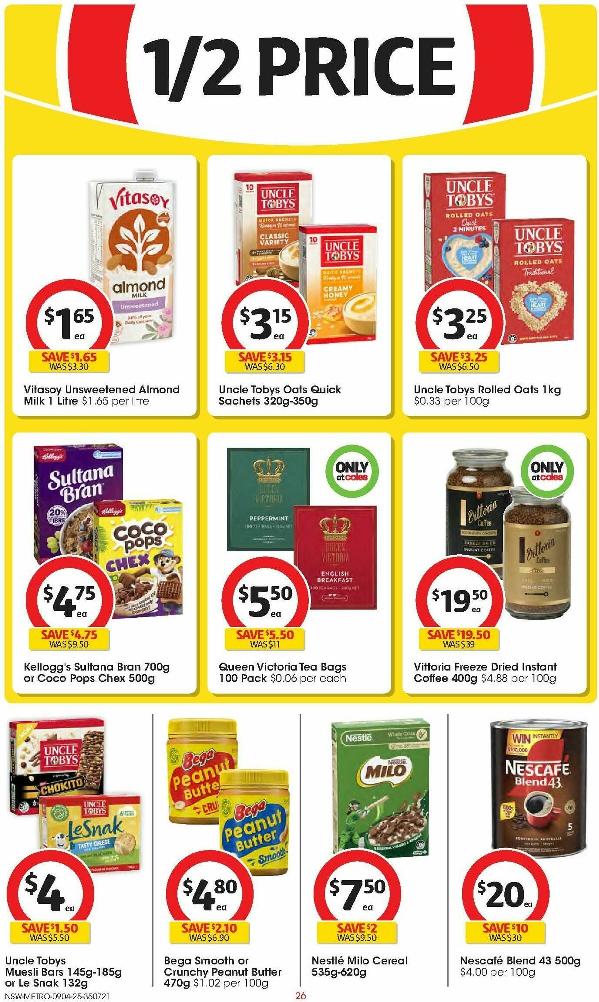 Coles Catalogues from 9 April
