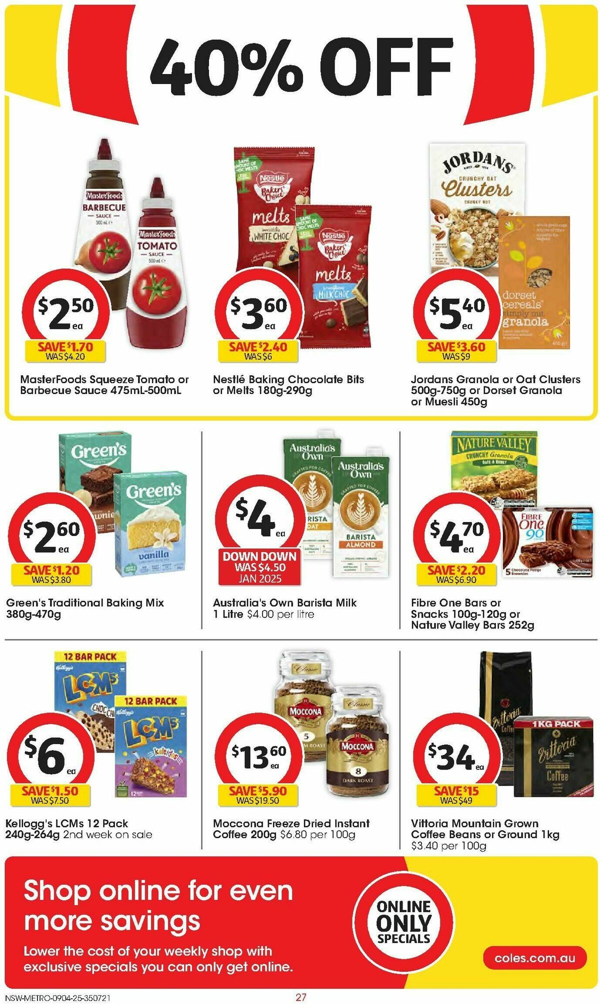 Coles Catalogues from 9 April