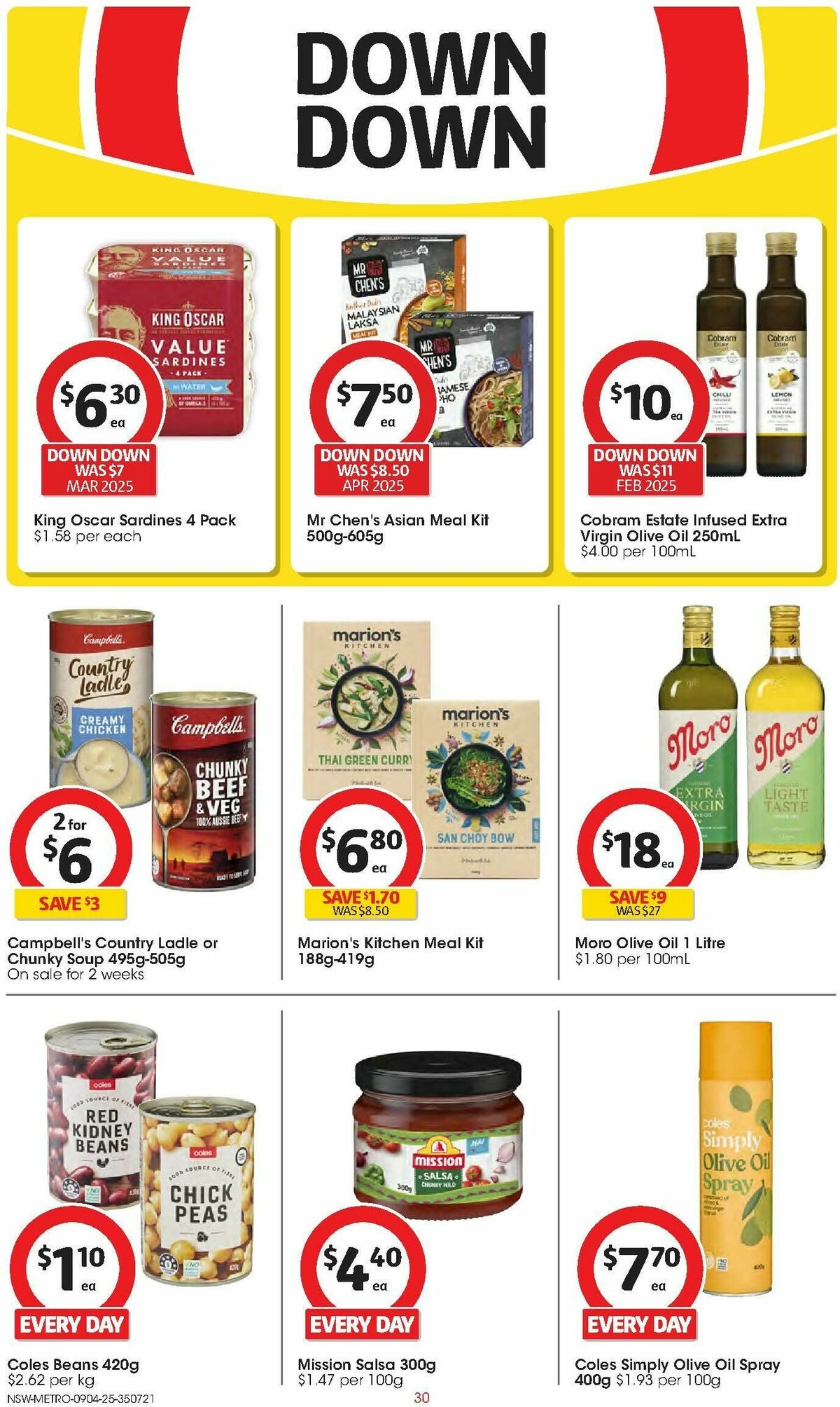 Coles Catalogues from 9 April