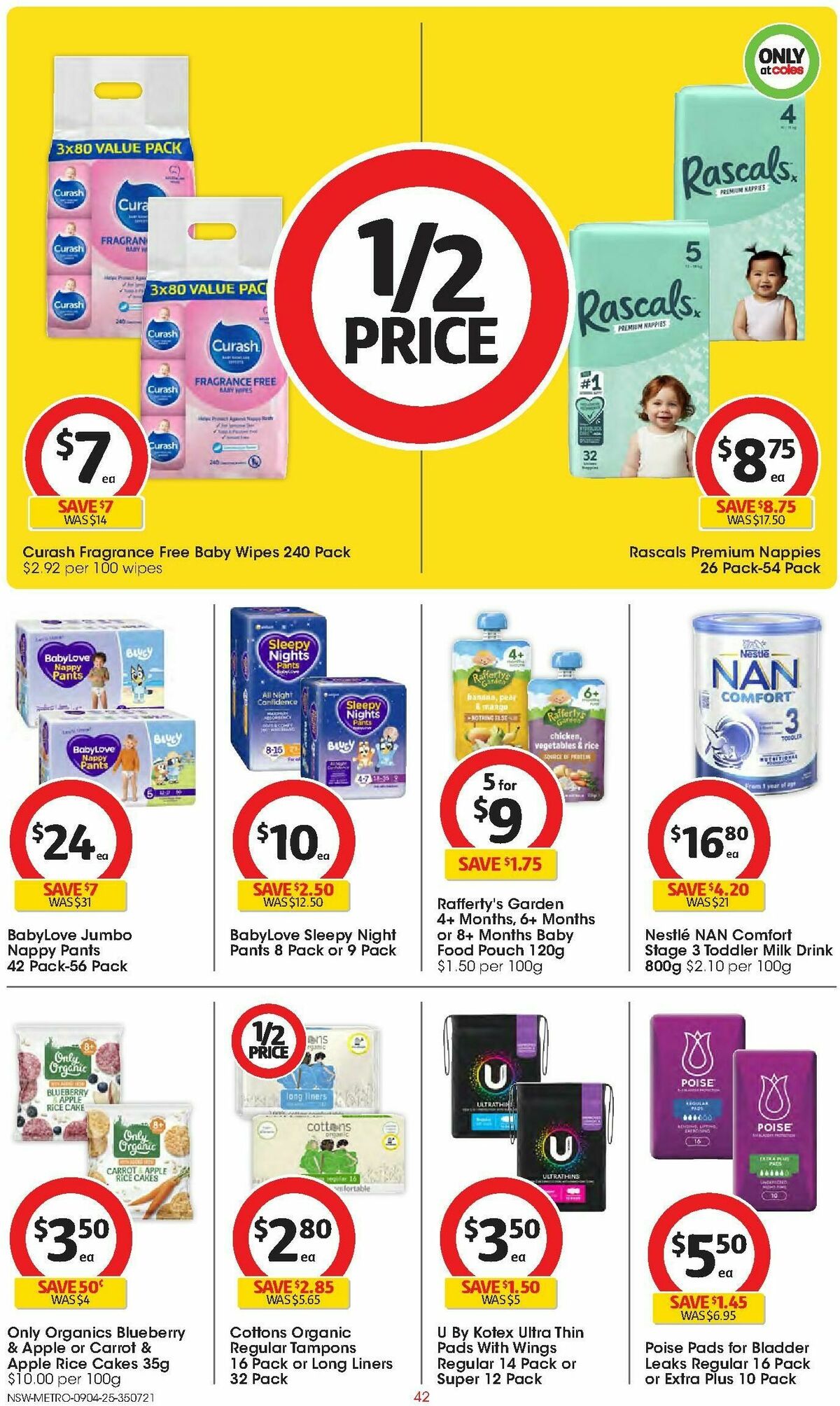 Coles Catalogues from 9 April