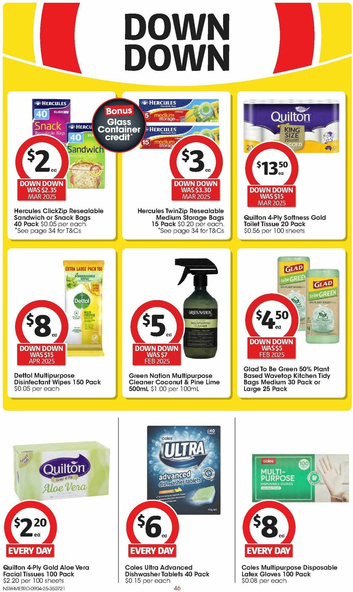 Coles Catalogues from 9 April