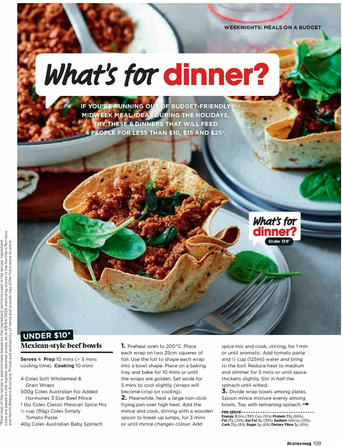 Coles Magazine April Catalogues from 1 April