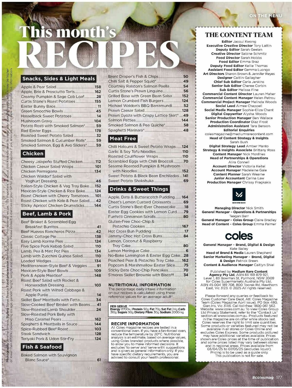 Coles Magazine April Catalogues from 1 April
