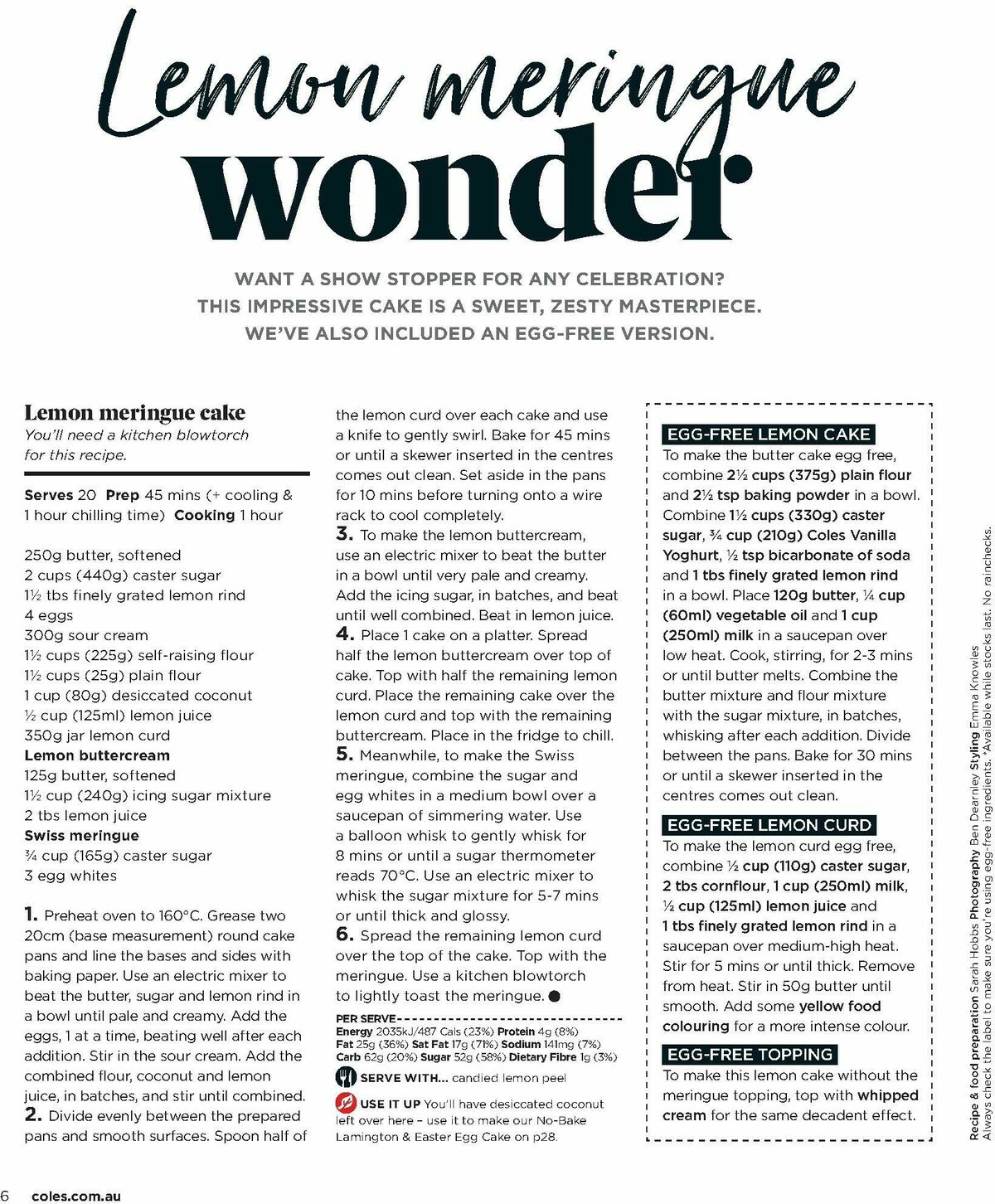 Coles Magazine April Catalogues from 1 April