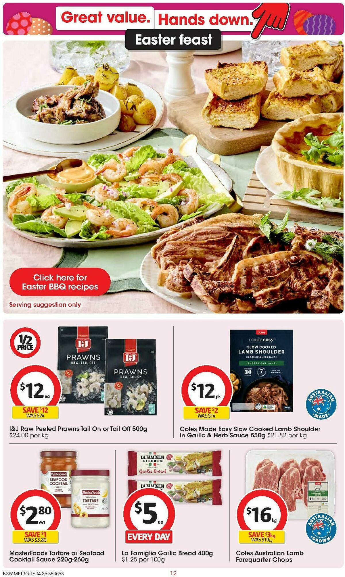 Coles Catalogues from 16 April