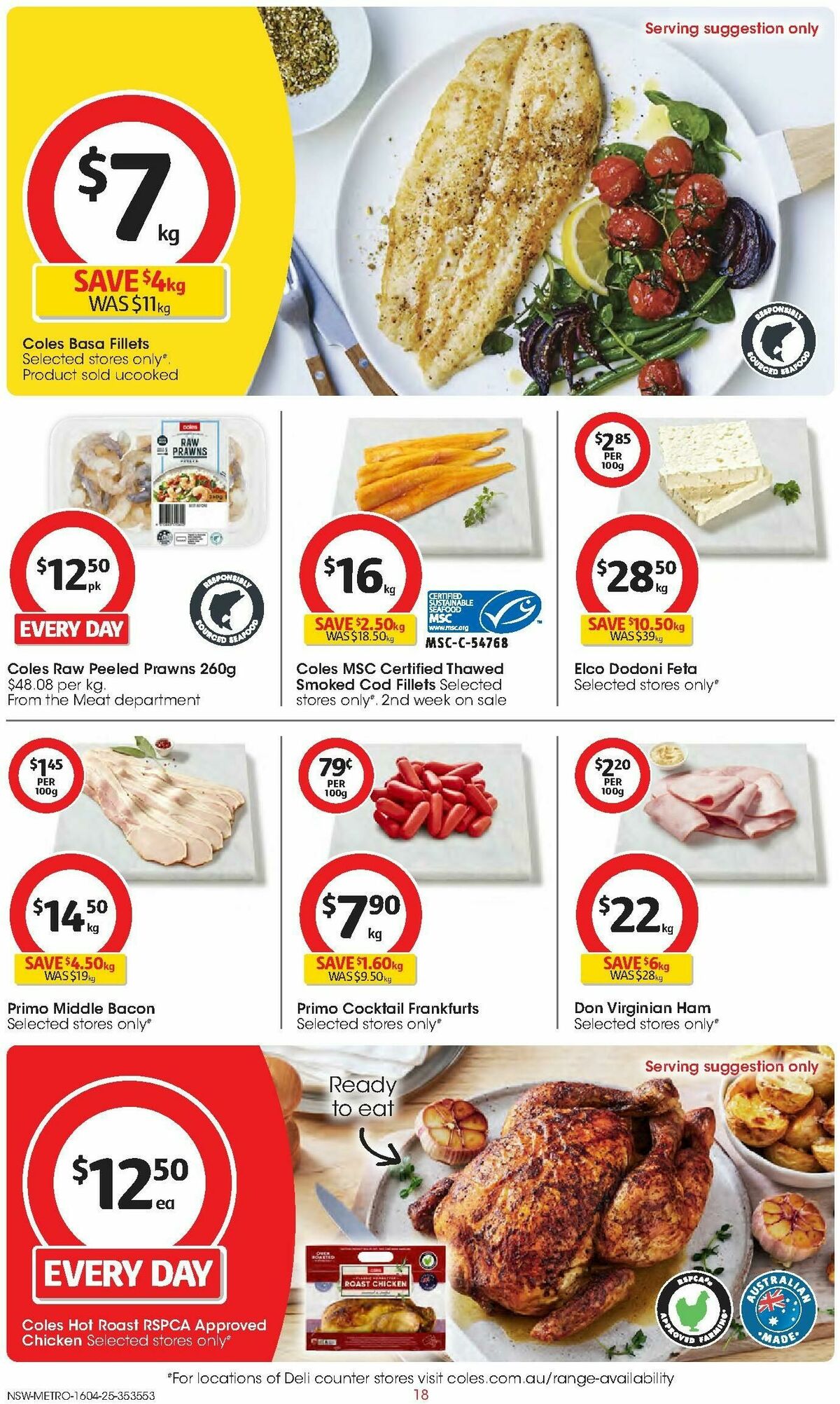 Coles Catalogues from 16 April