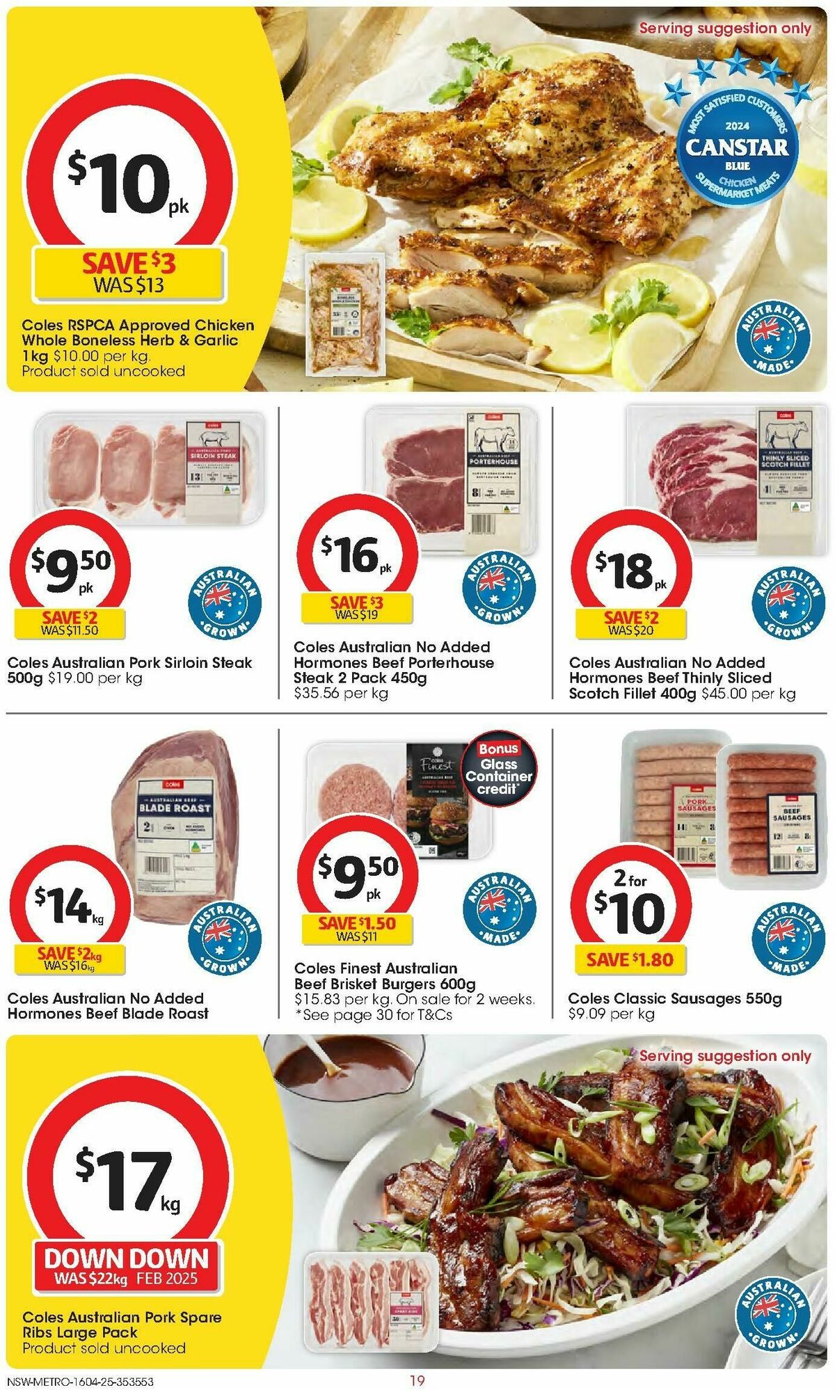 Coles Catalogues from 16 April