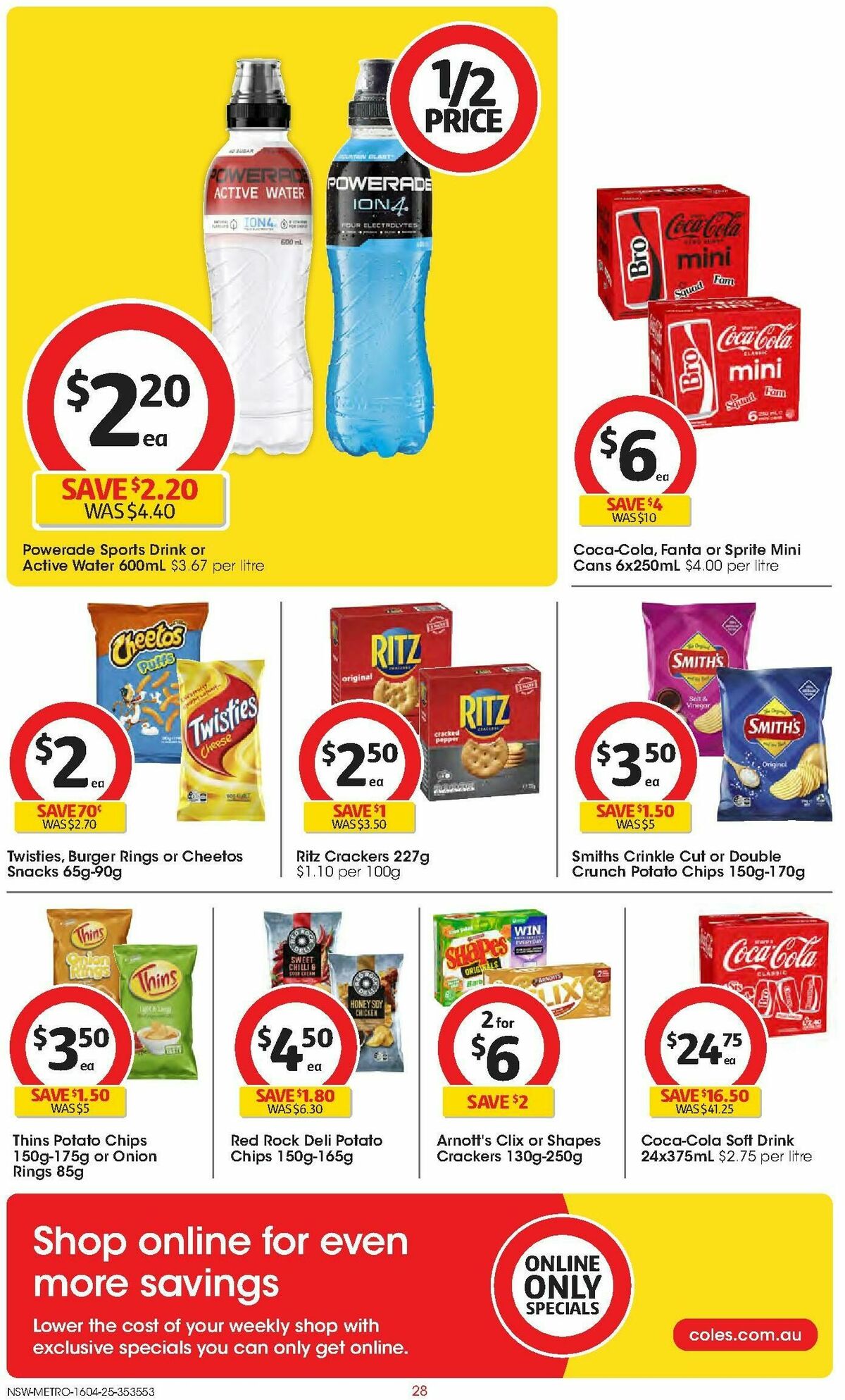 Coles Catalogues from 16 April