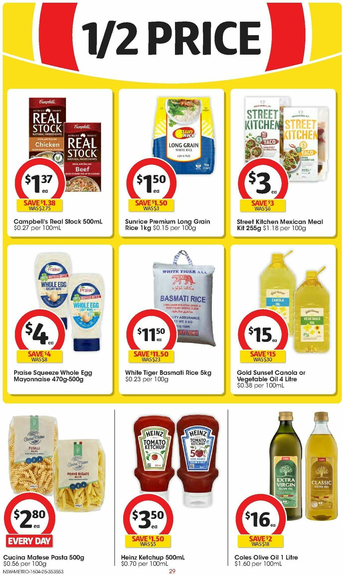Coles Catalogues from 16 April