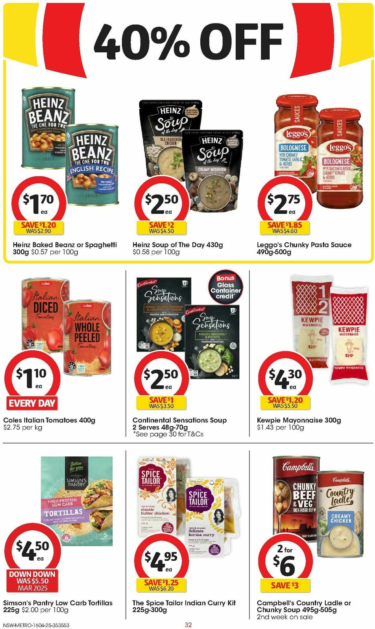 Coles Catalogues from 16 April