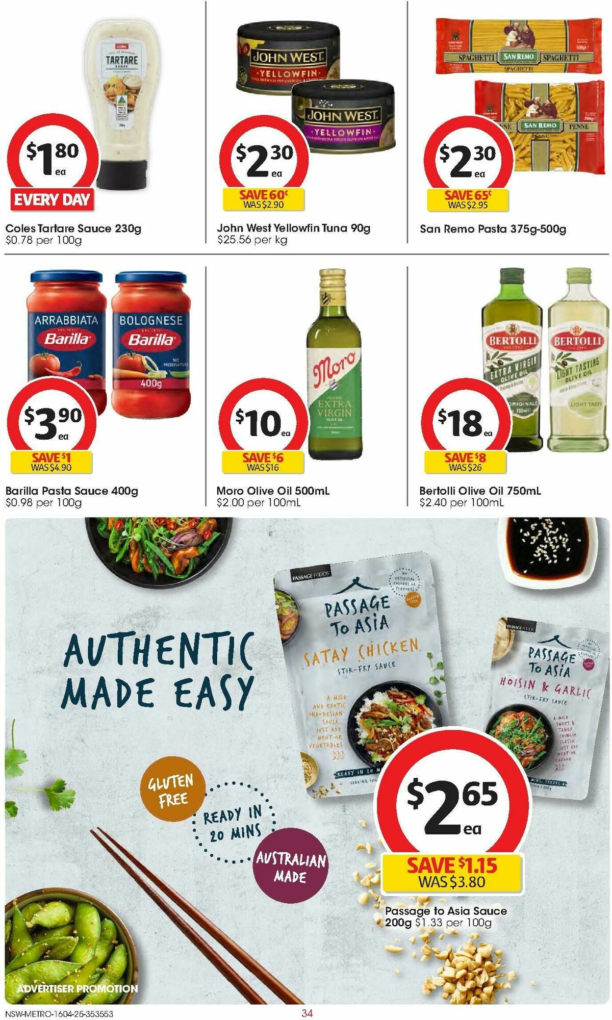 Coles Catalogues from 16 April