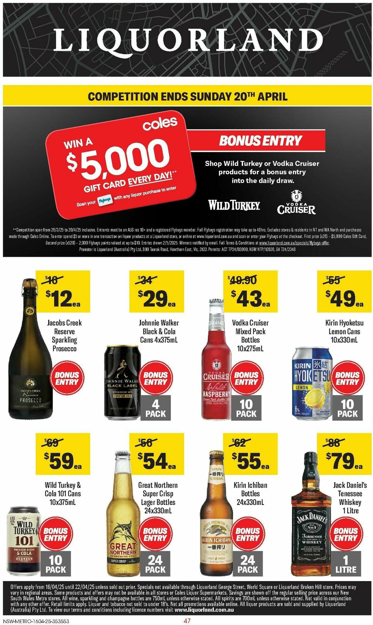 Coles Catalogues from 16 April