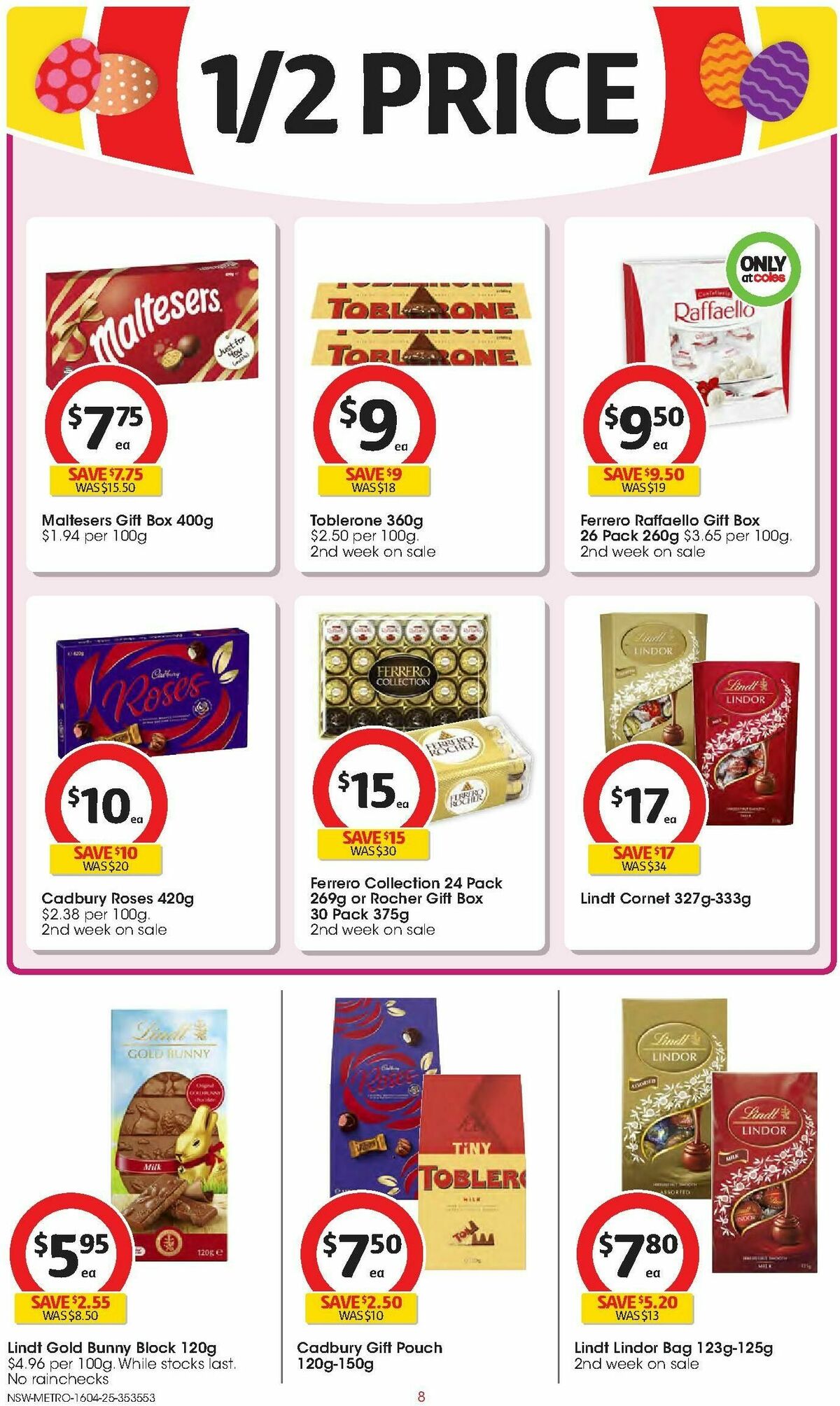 Coles Catalogues from 16 April