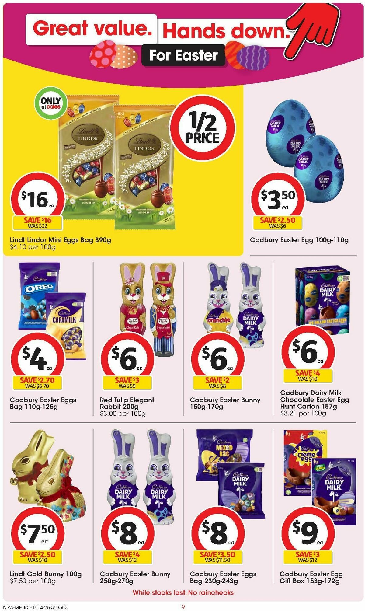 Coles Catalogues from 16 April