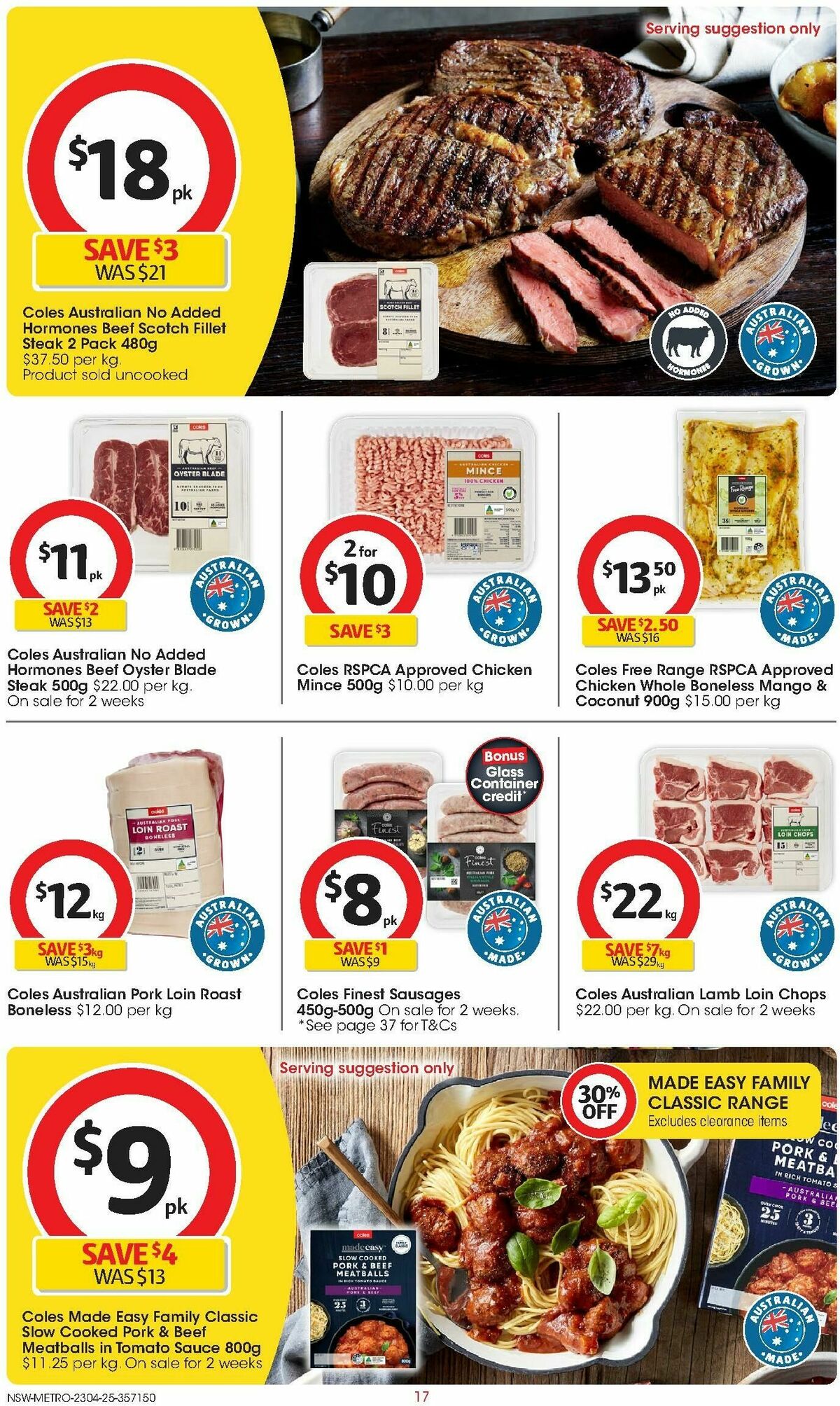 Coles Catalogues from 23 April