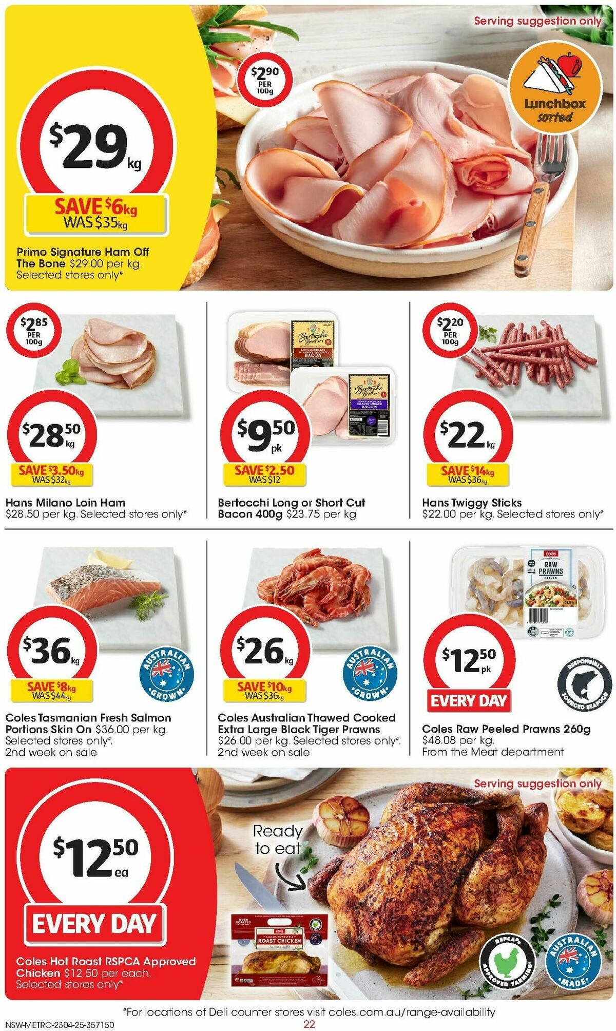 Coles Catalogues from 23 April
