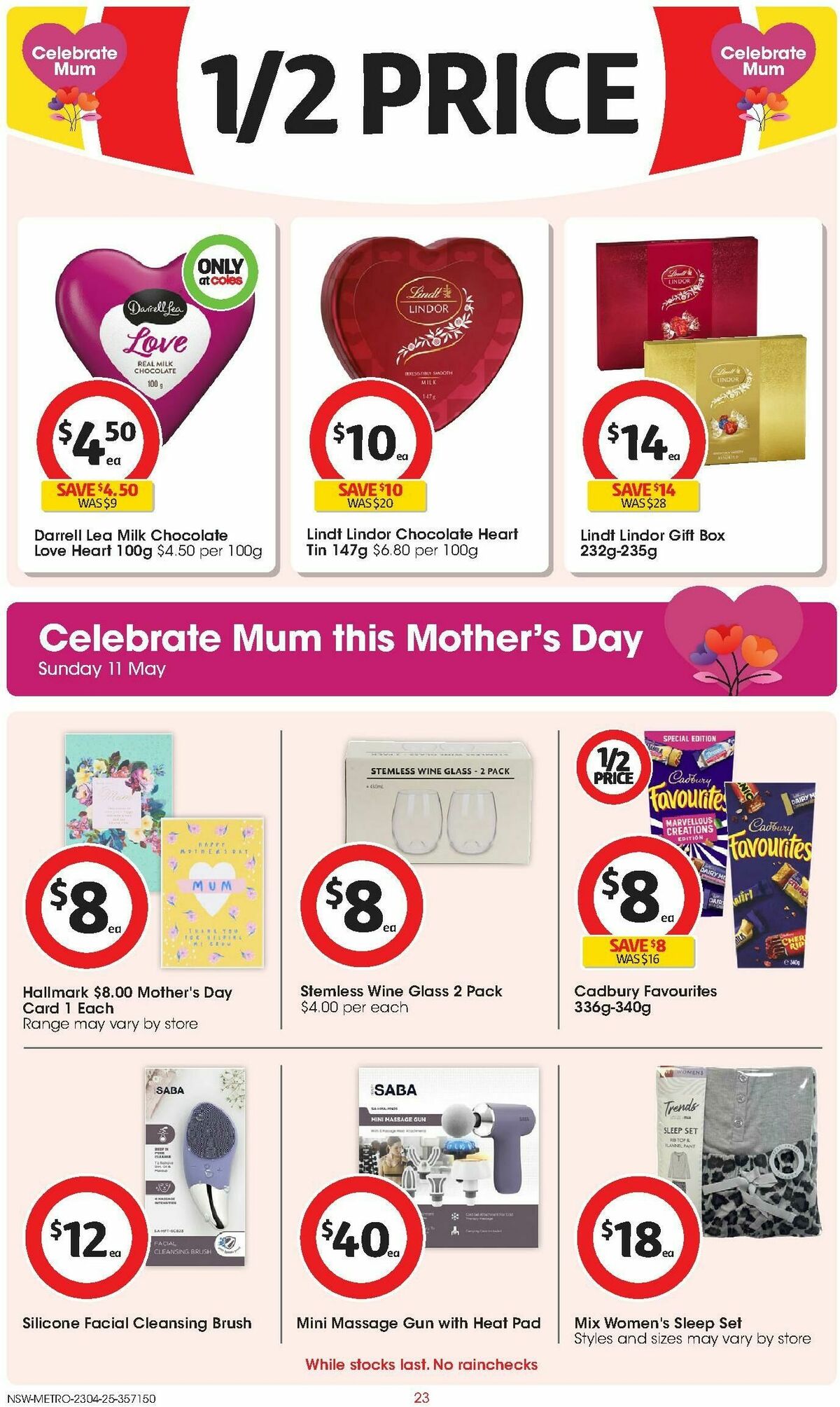 Coles Catalogues from 23 April