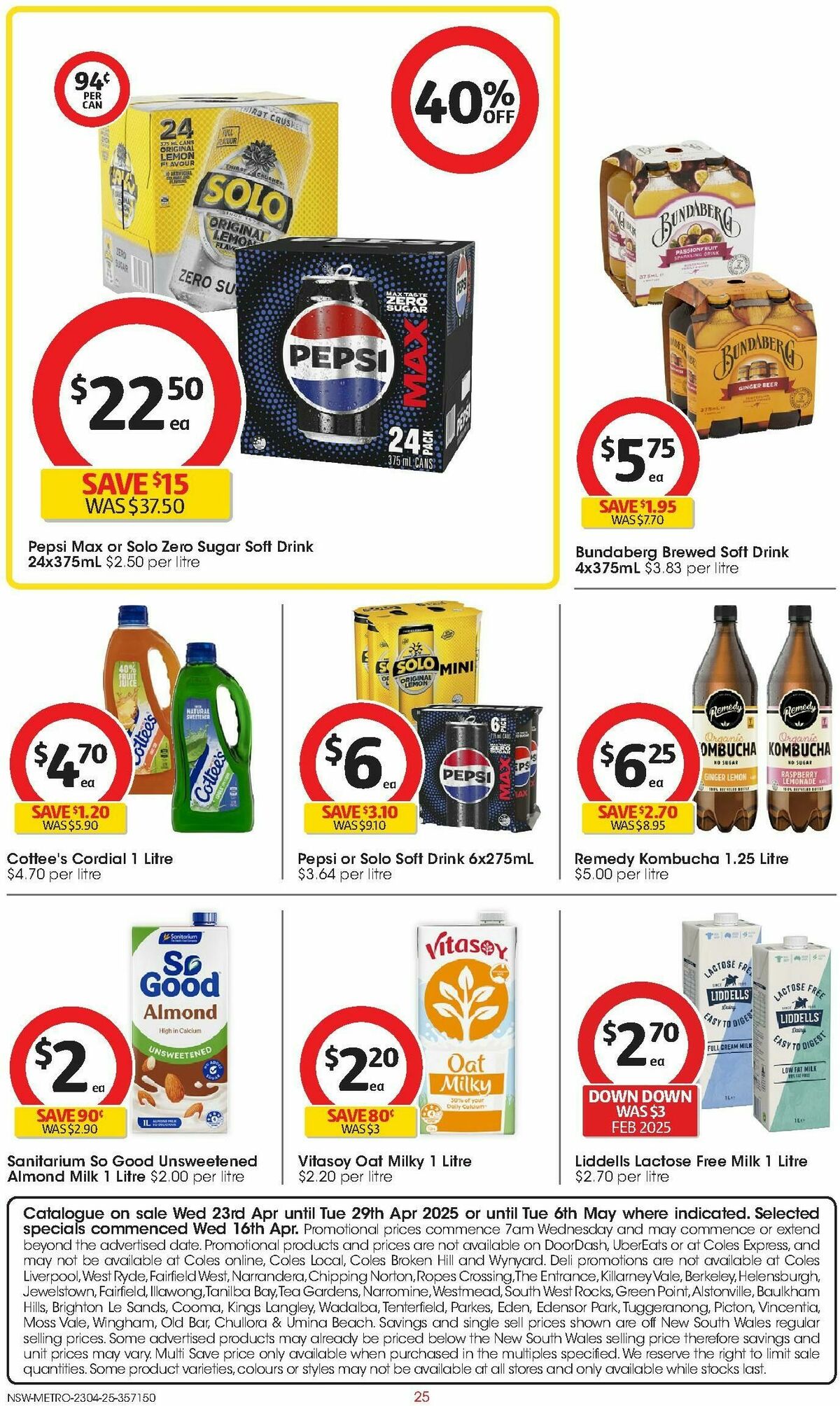 Coles Catalogues from 23 April