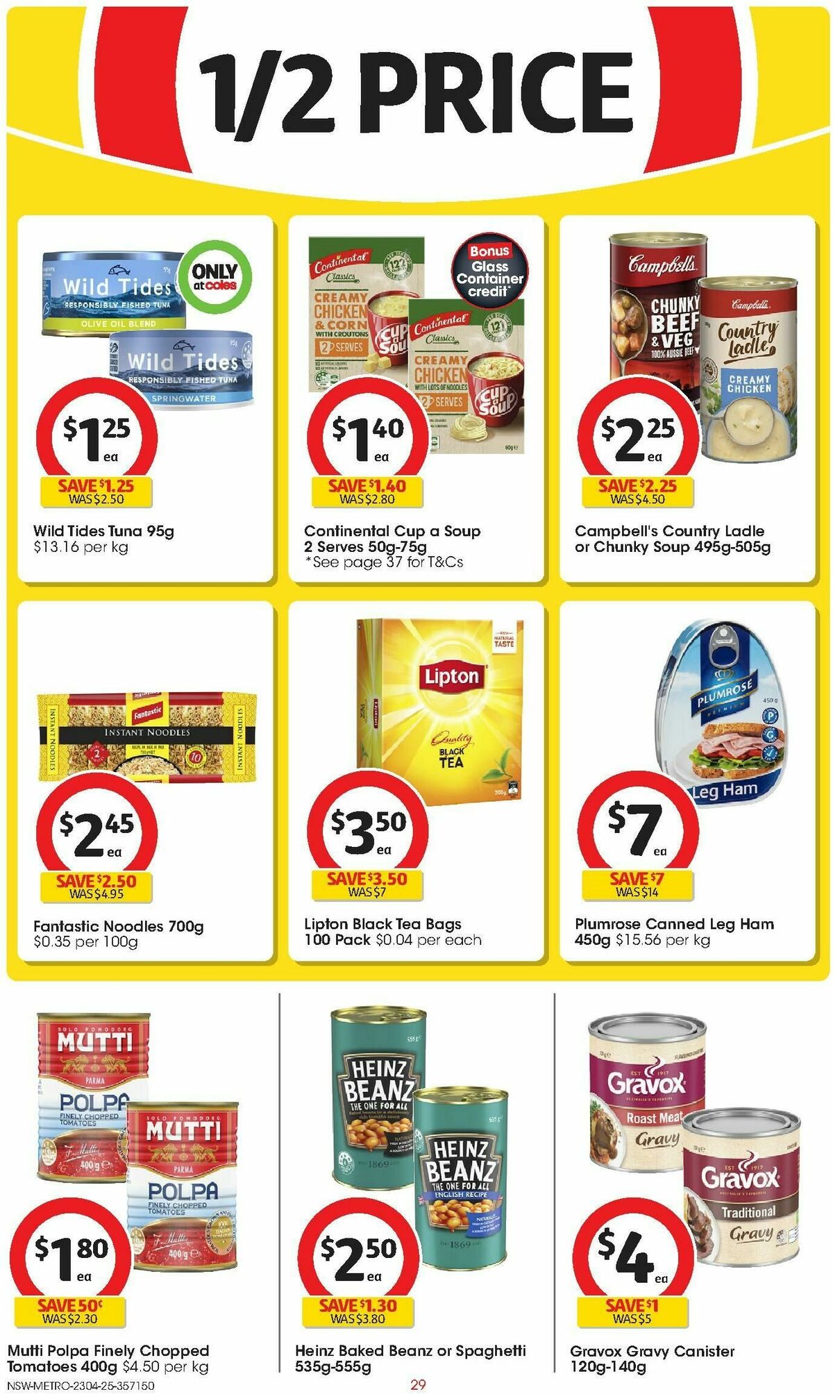 Coles Catalogues from 23 April