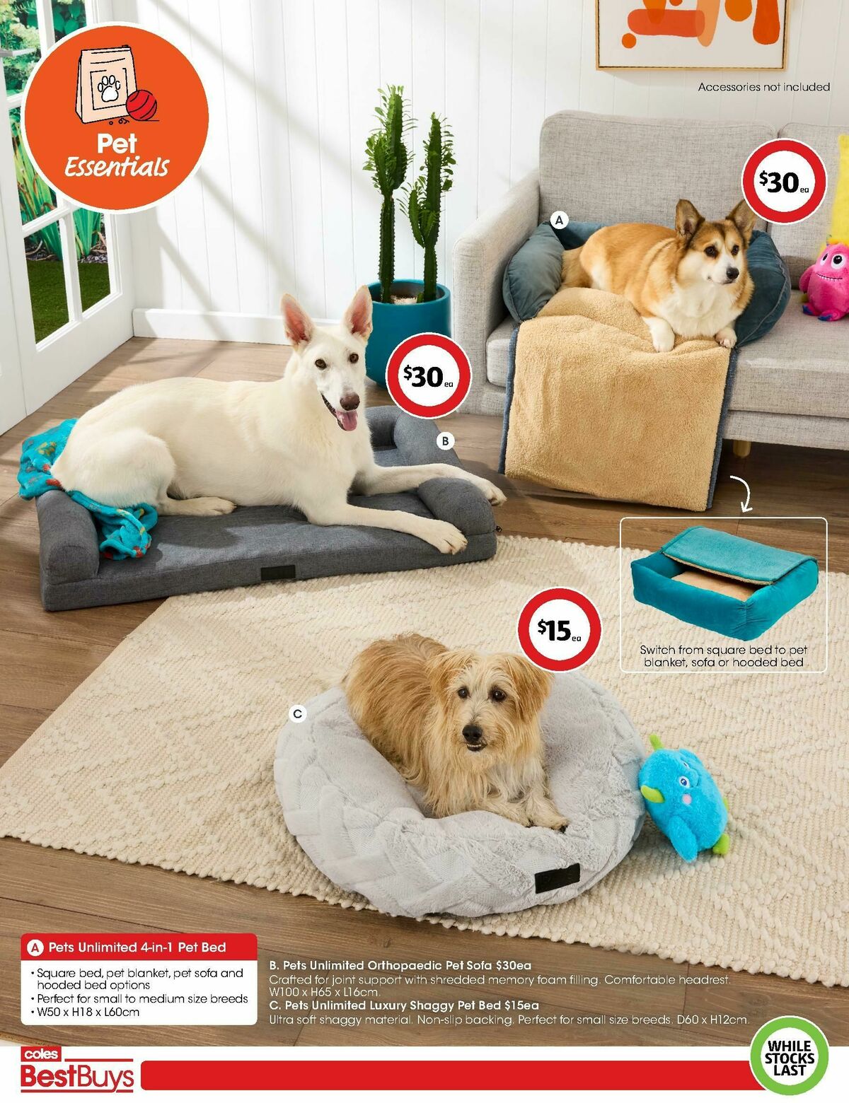 Coles Best Buys - Live Your Best Pet Life Catalogues from 24 April