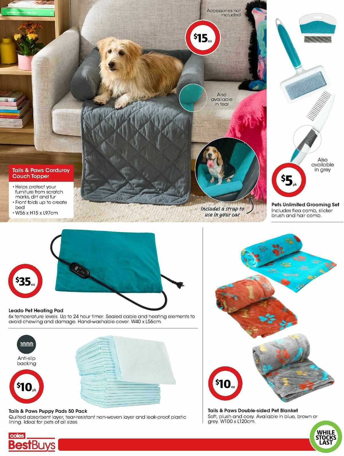 Coles Best Buys - Live Your Best Pet Life Catalogues from 24 April