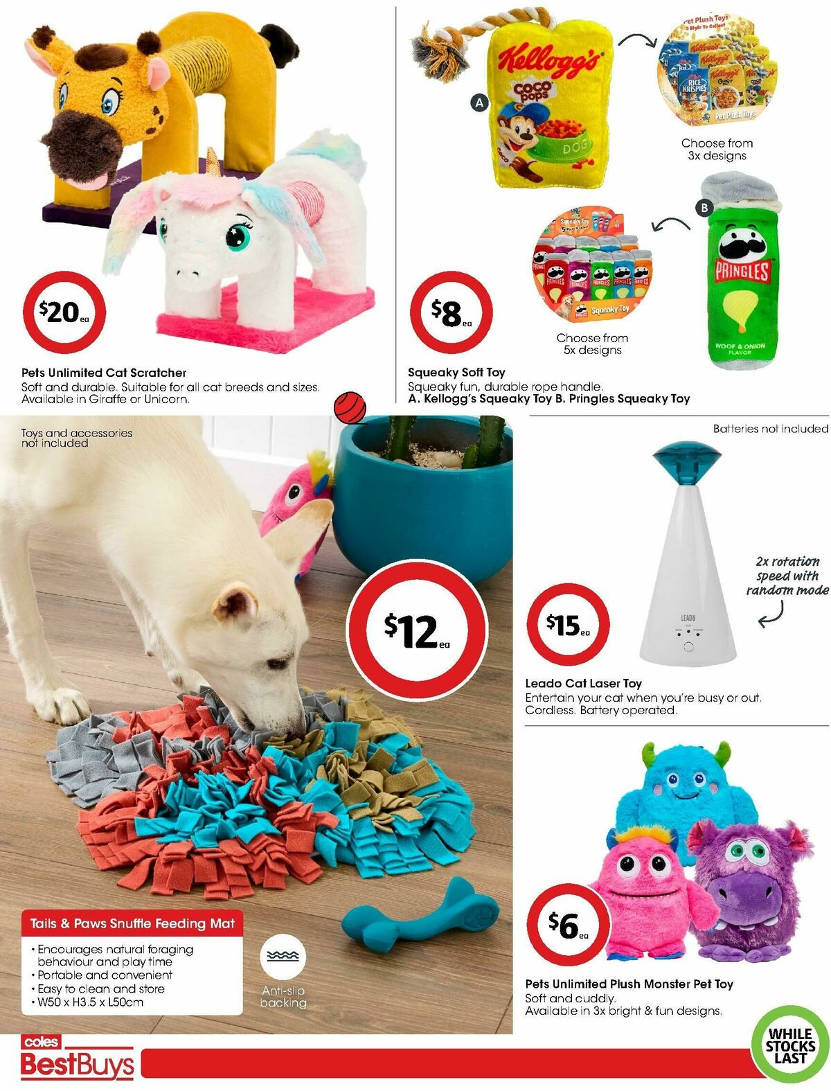 Coles Best Buys - Live Your Best Pet Life Catalogues from 24 April