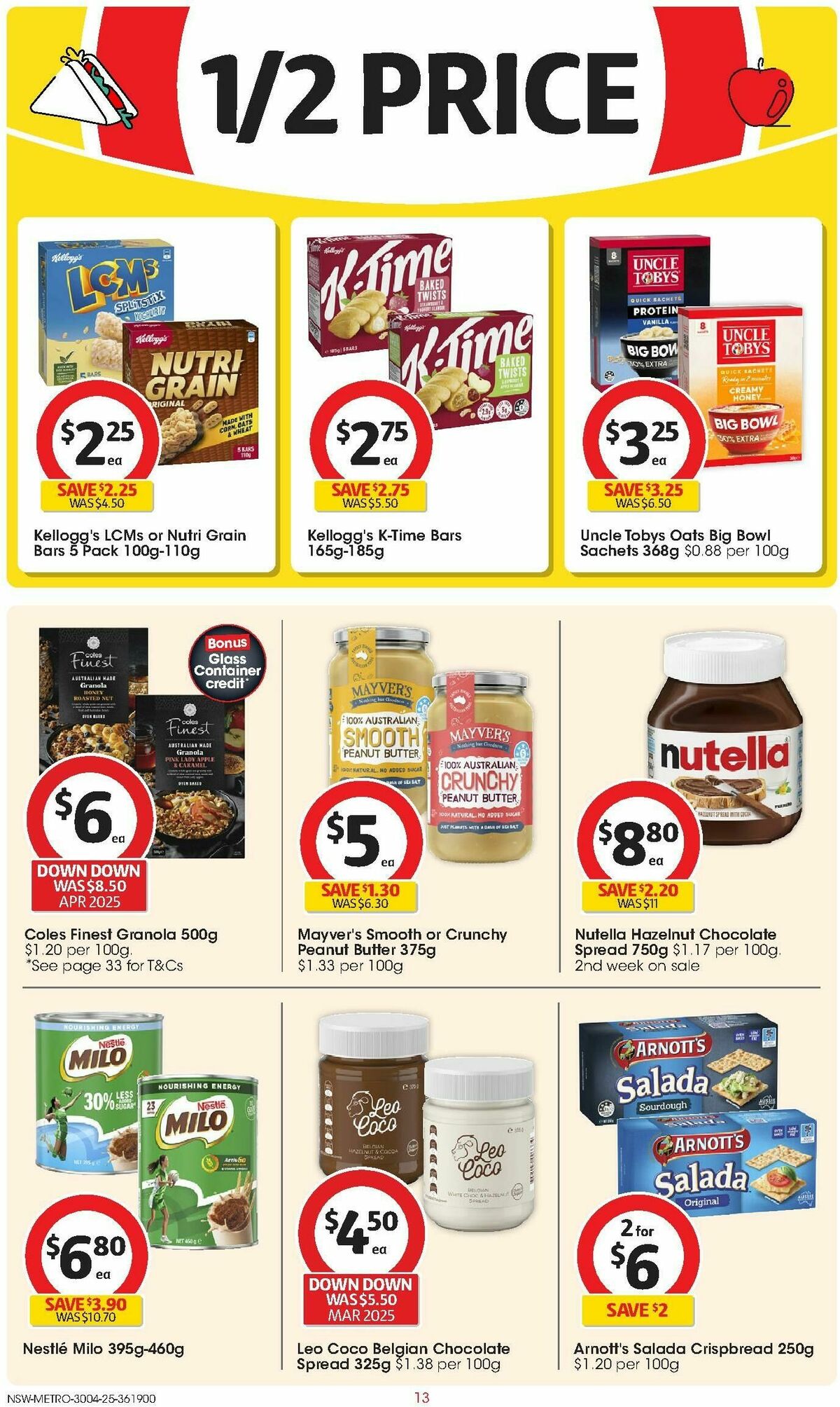 Coles Catalogues from 30 April