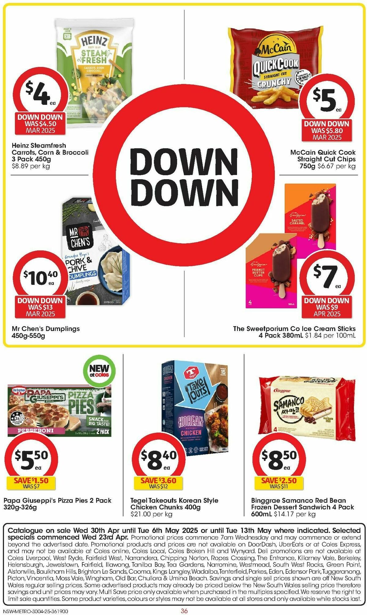 Coles Catalogues from 30 April