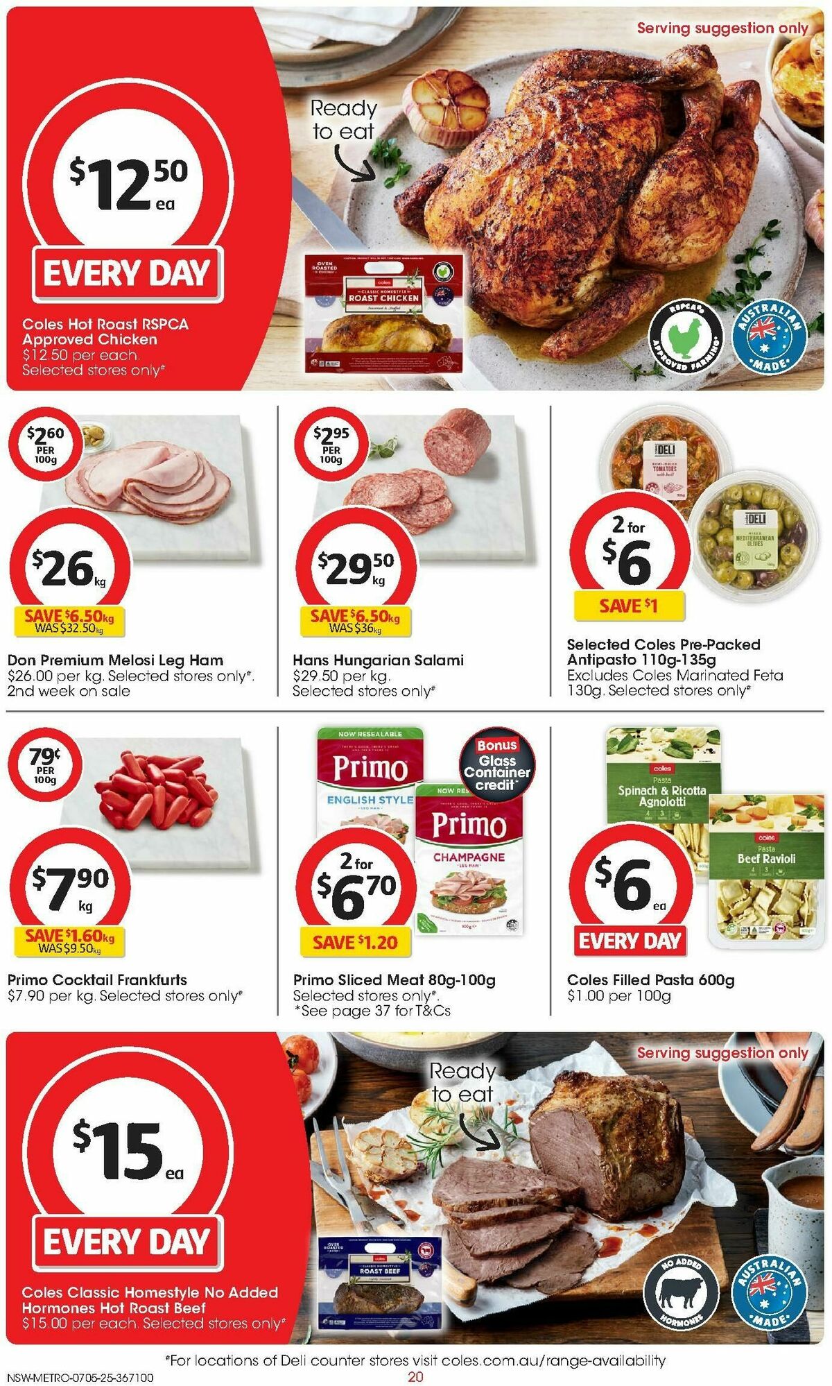 Coles Catalogues from 7 May