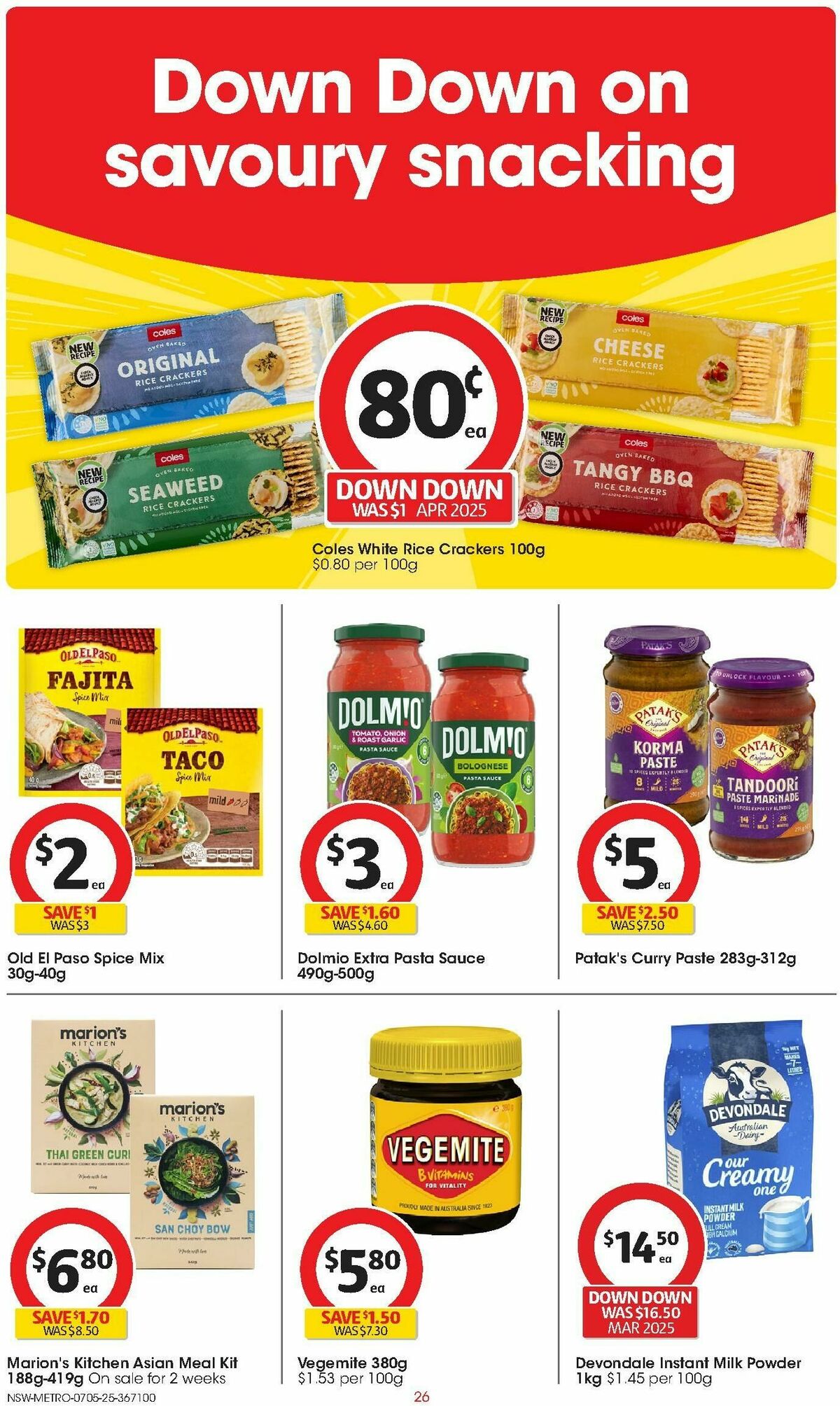 Coles Catalogues from 7 May