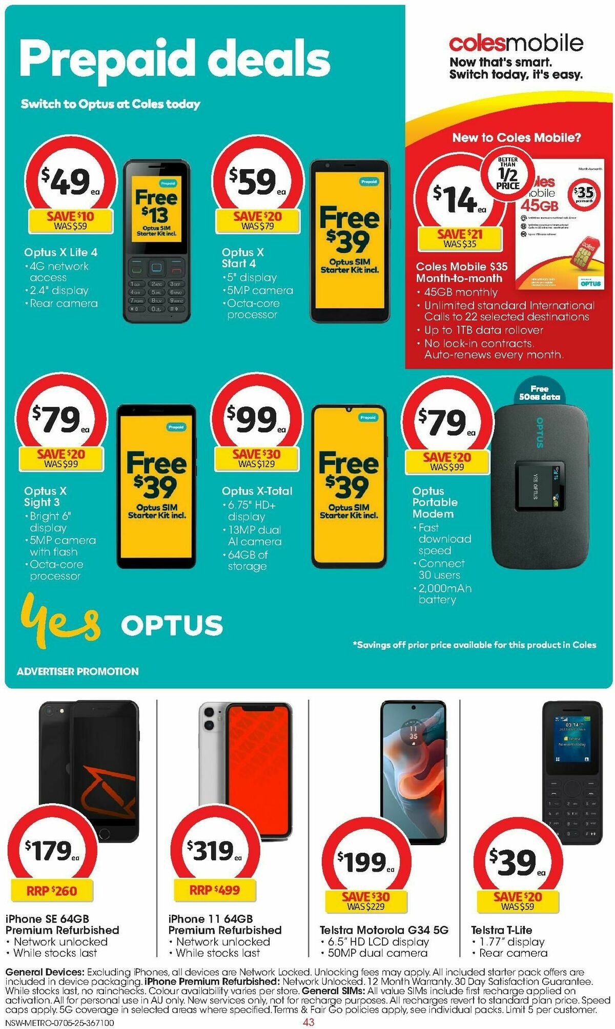 Coles Catalogues from 7 May