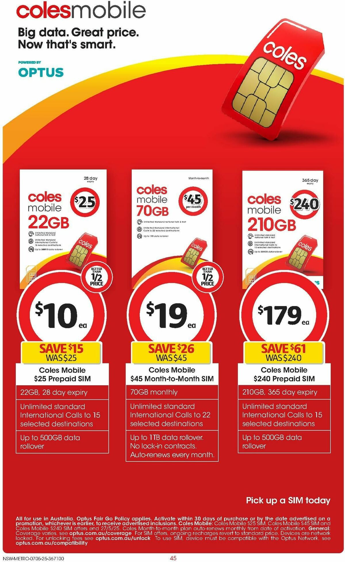 Coles Catalogues from 7 May