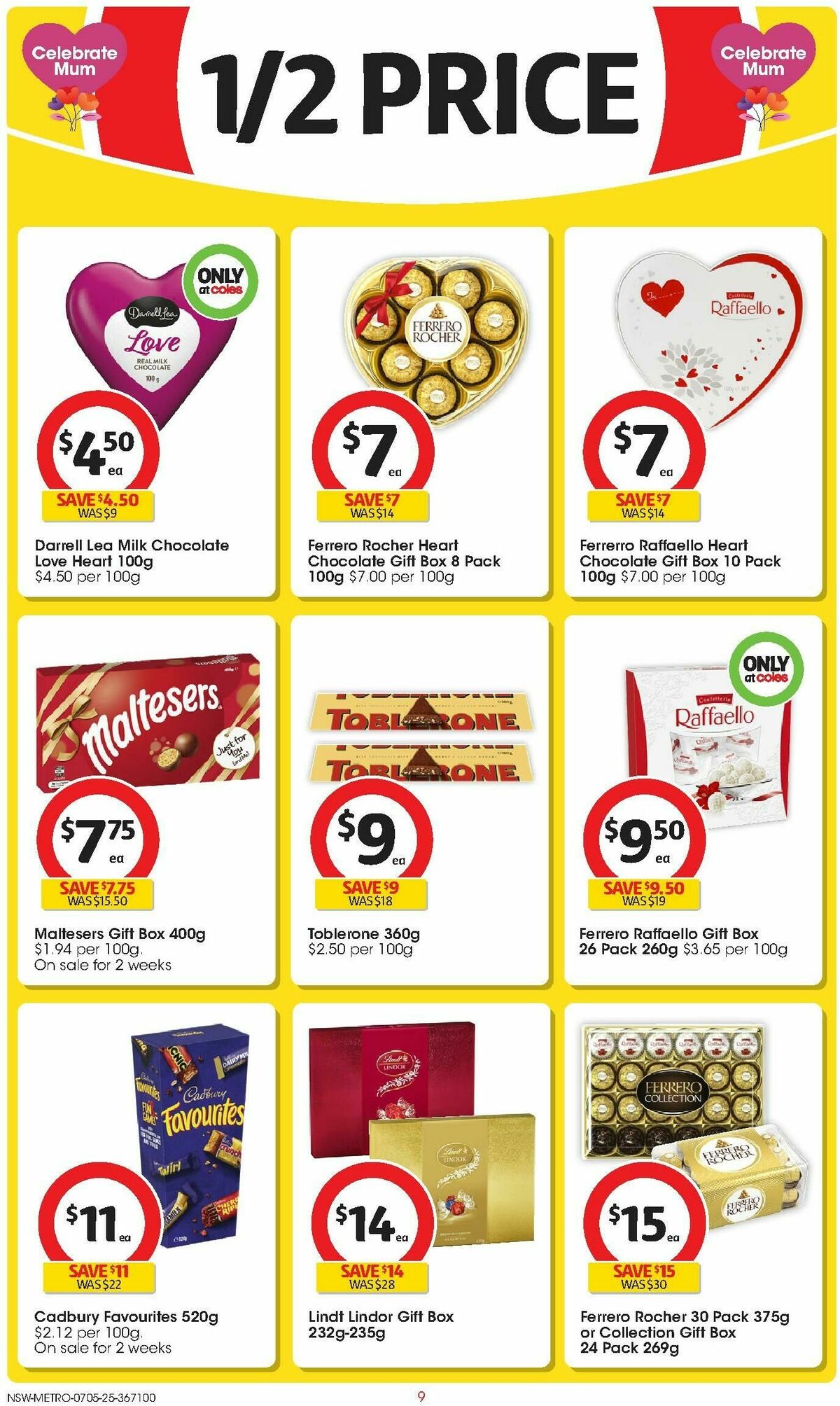 Coles Catalogues from 7 May