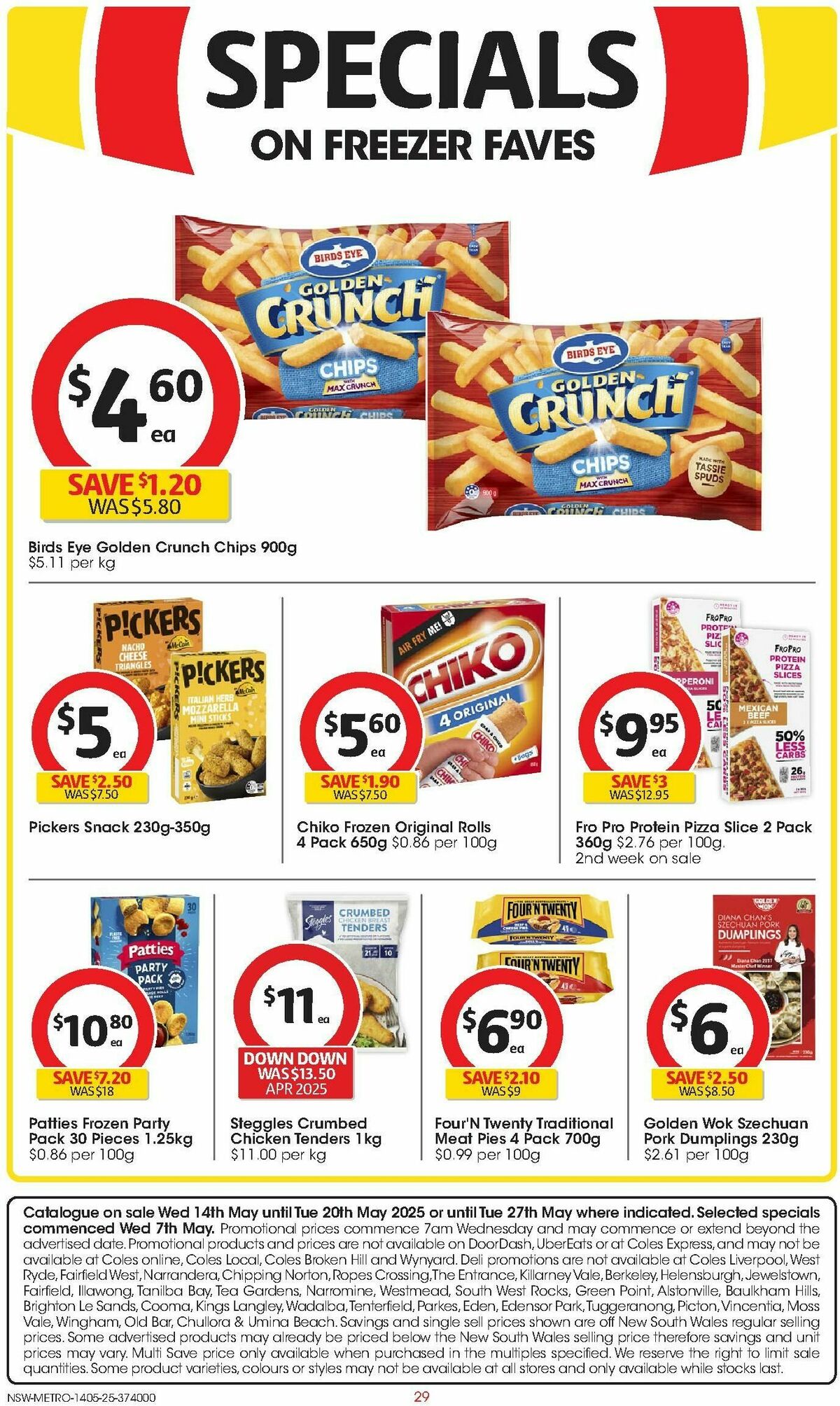 Coles Catalogues from 14 May