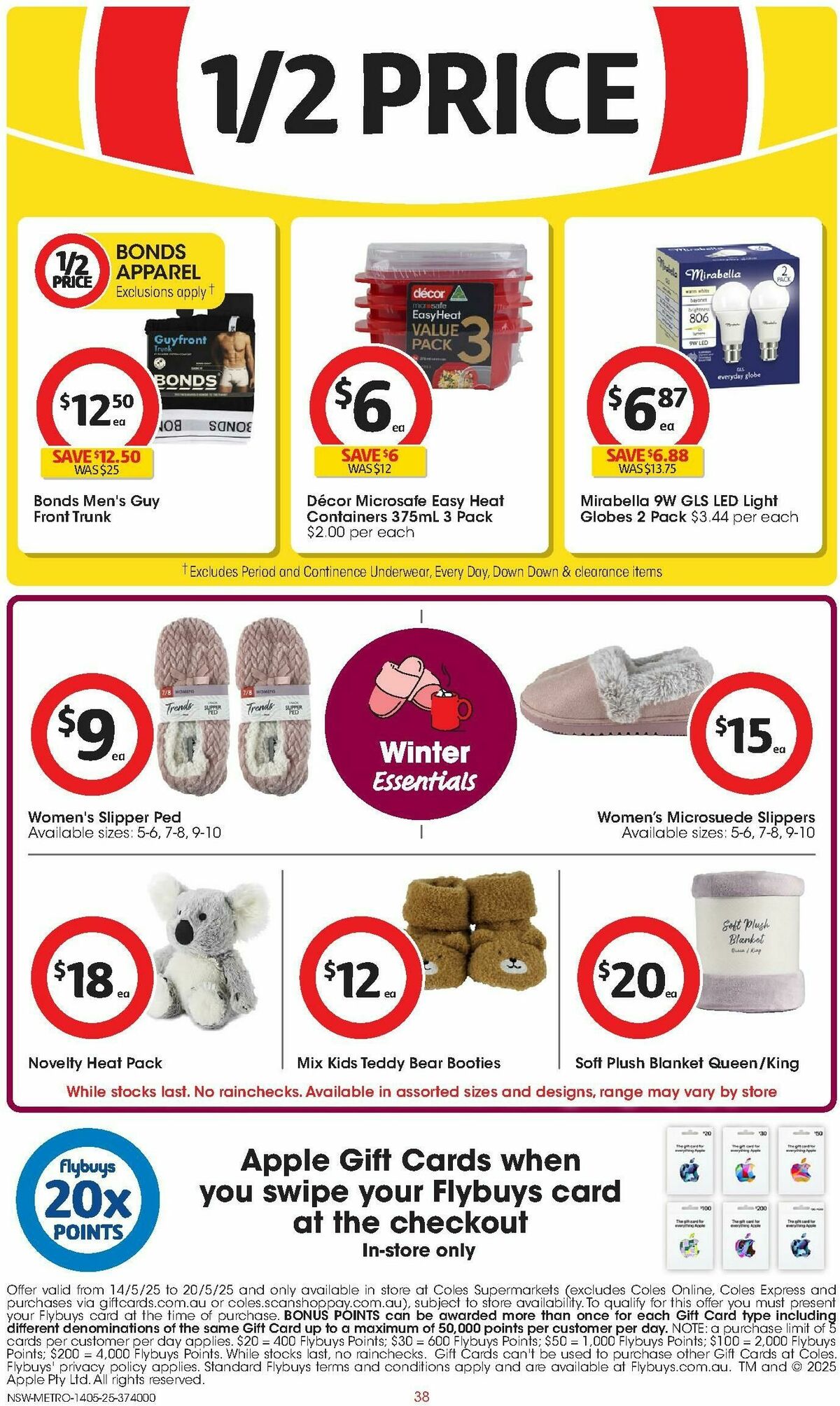 Coles Catalogues from 14 May