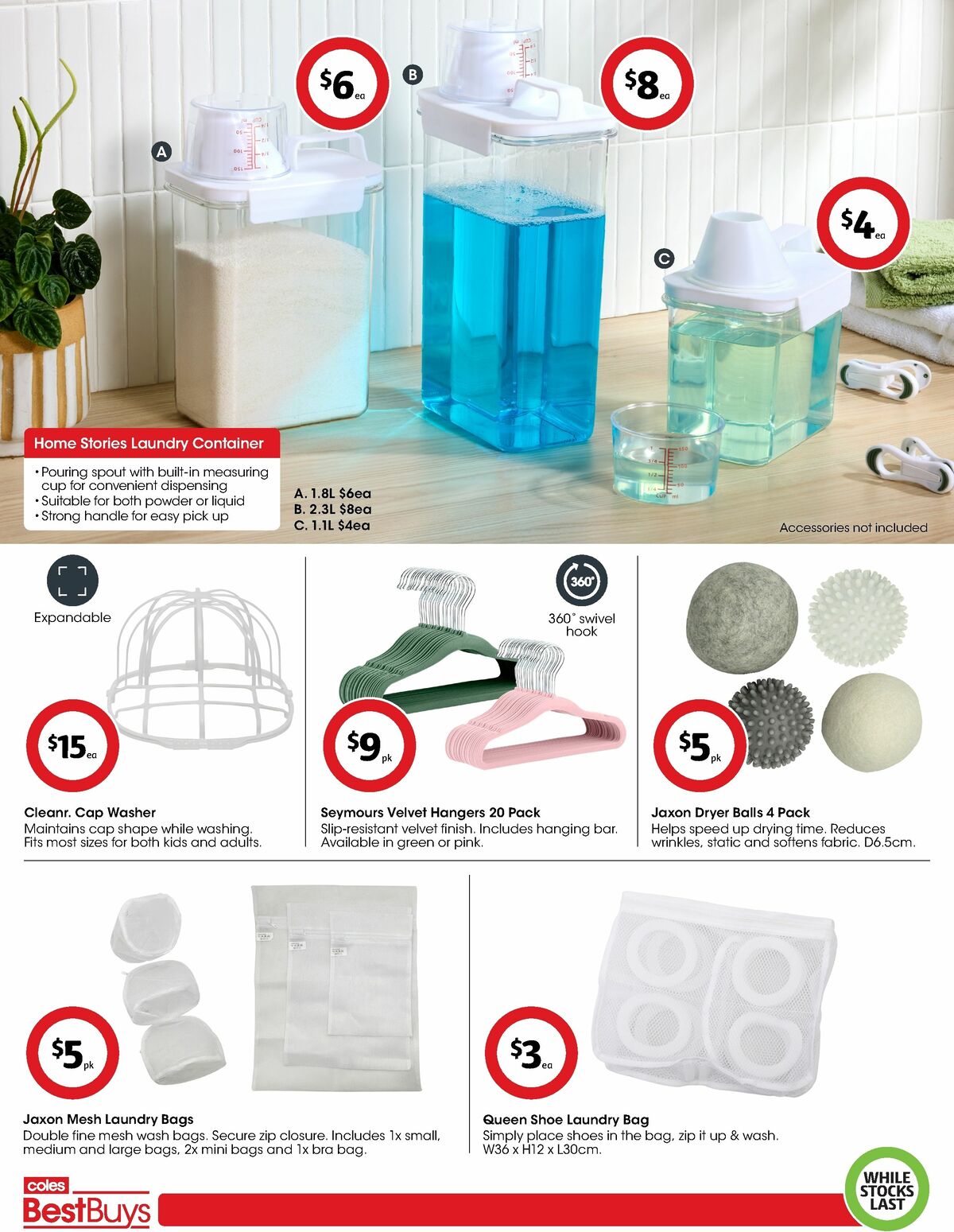 Coles Best Buys - Live Your Best Laundry Life Catalogues from 23 May