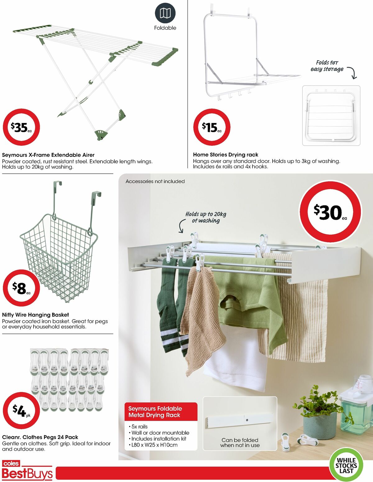 Coles Best Buys - Live Your Best Laundry Life Catalogues from 23 May