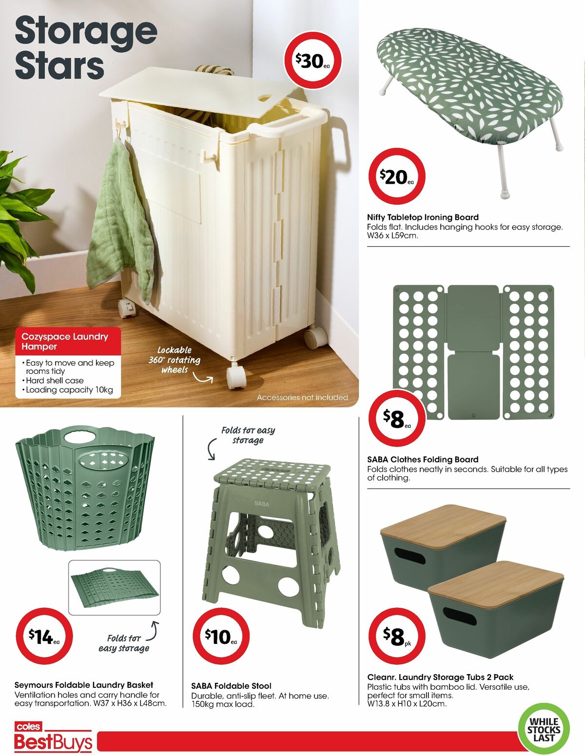 Coles Best Buys - Live Your Best Laundry Life Catalogues from 23 May