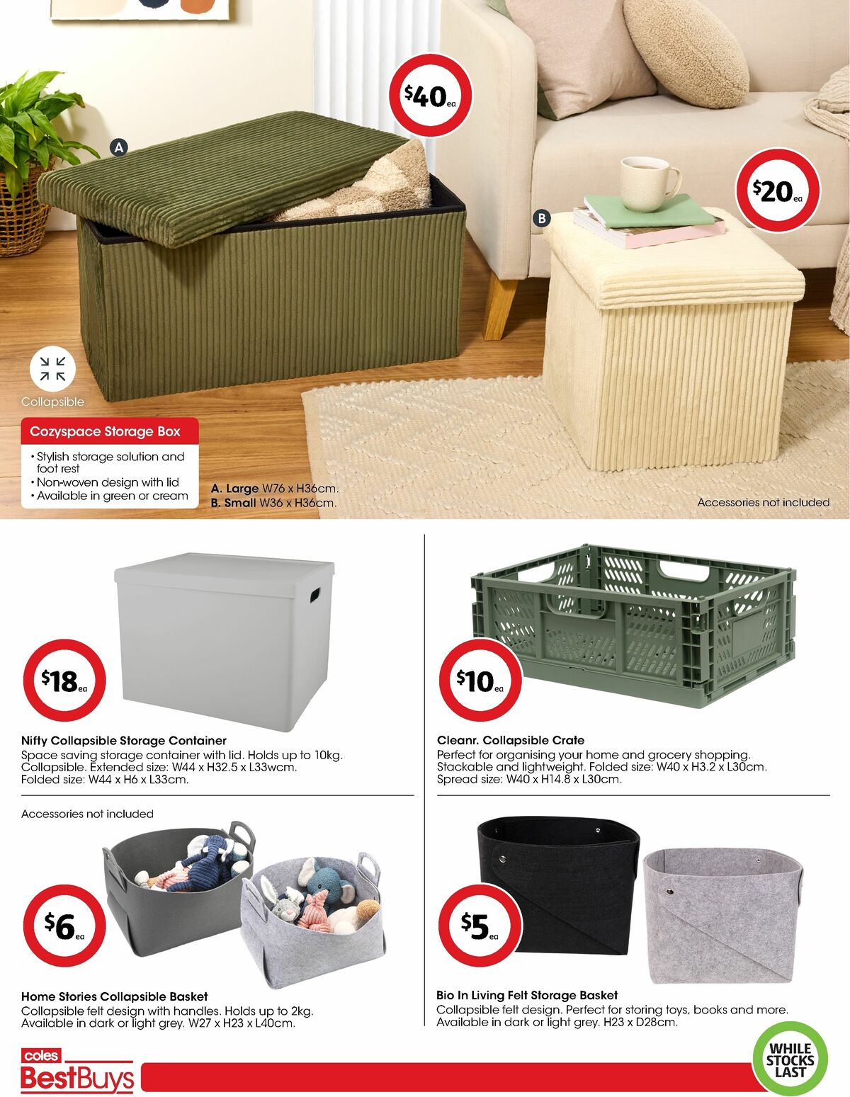 Coles Best Buys - Live Your Best Laundry Life Catalogues from 23 May