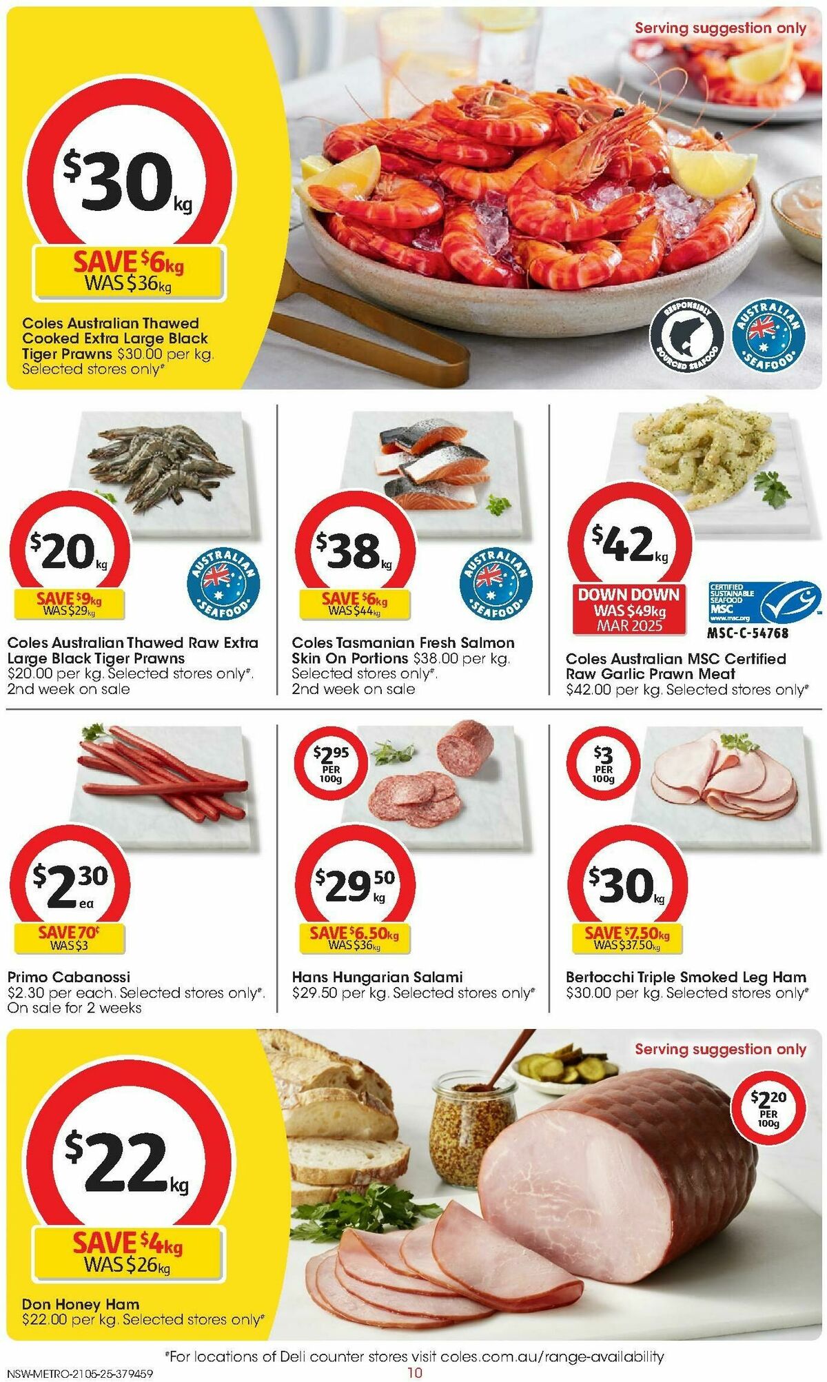 Coles Catalogues from 21 May