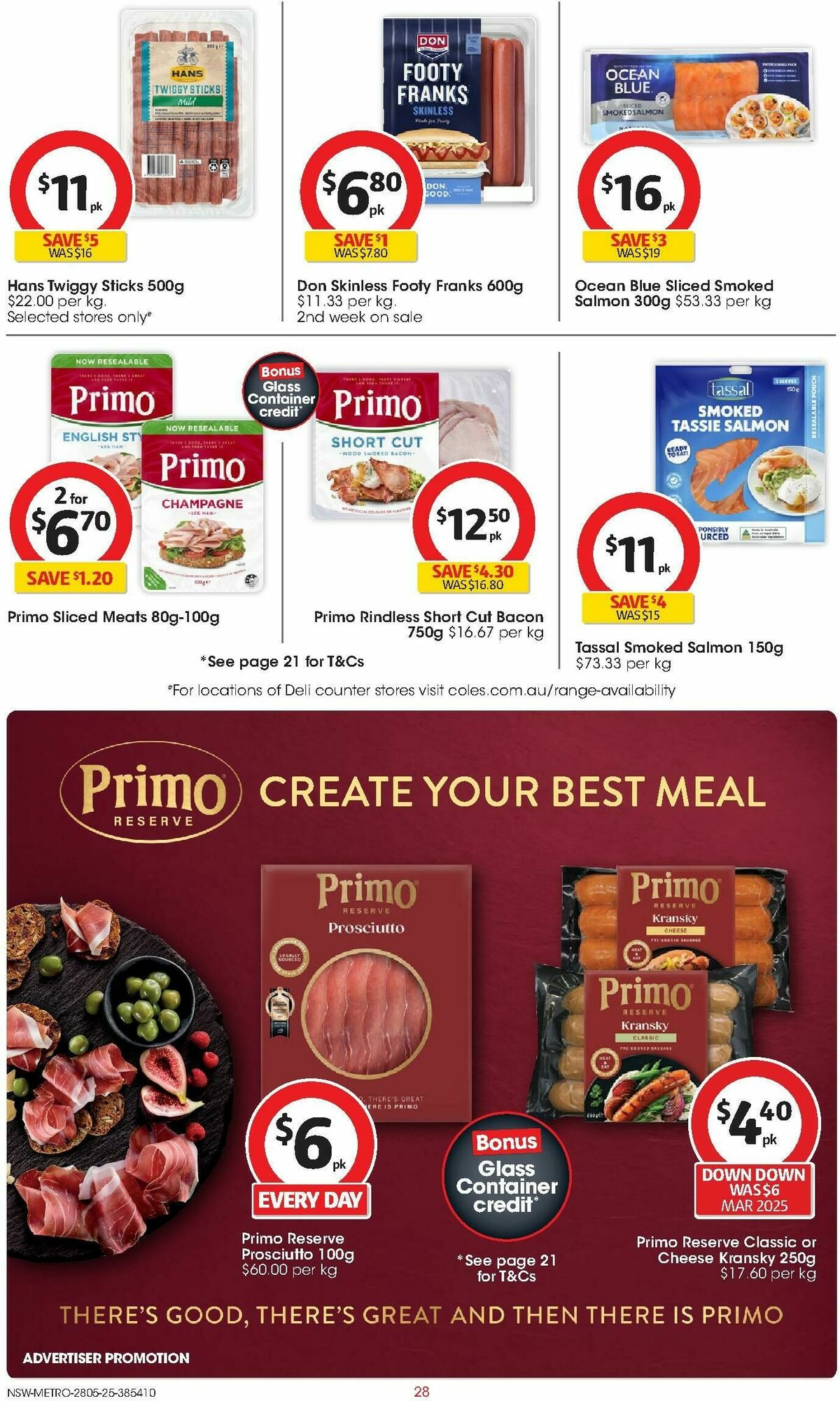 Coles Catalogues from 28 May