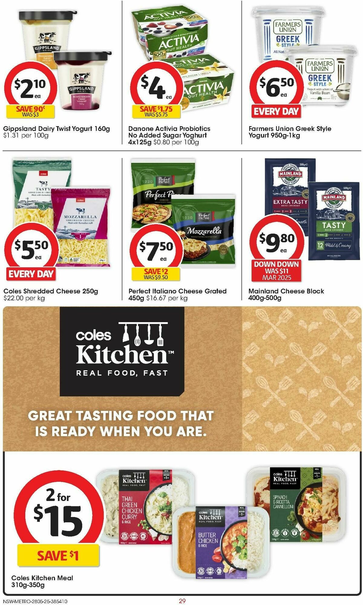 Coles Catalogues from 28 May